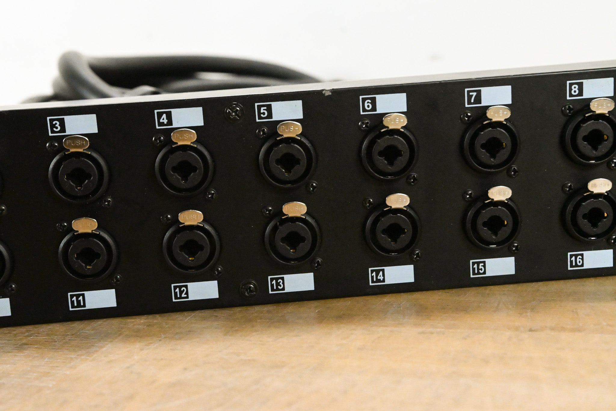 Seismic Audio SARMSS-16X1515 - 16-CH XLR TRS Combo Splitter Snake Cable