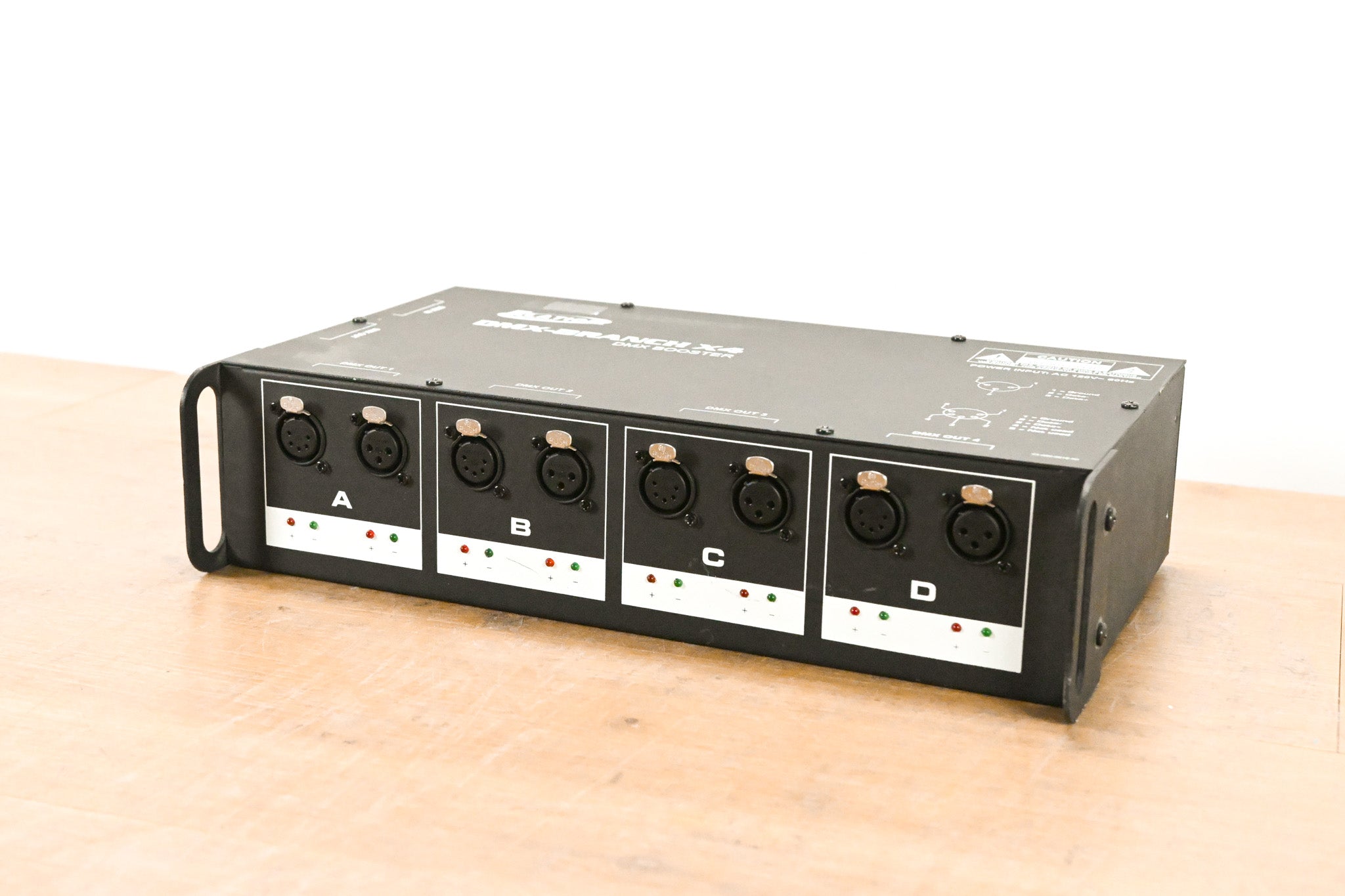 Elation DMX-Branch/4 4-Way 3-pin and 5-pin DMX Distributor