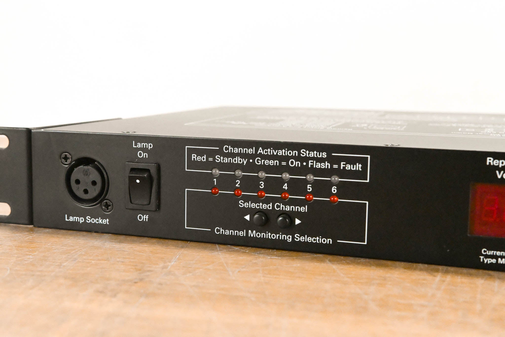 Atlas Sound ECS-6RM AC Sequence Controller and Monitor (NO POWER SUPPLY)