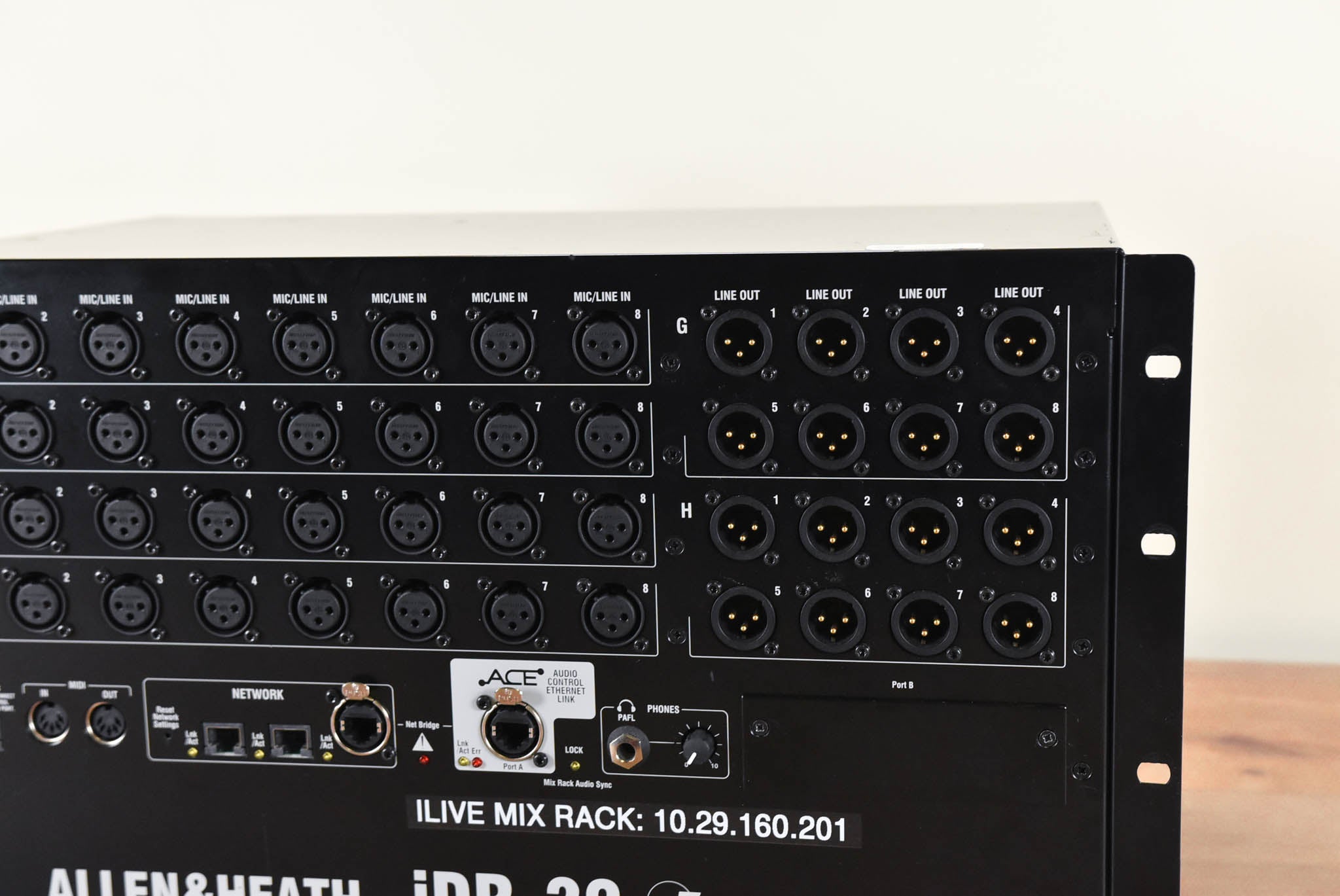 Allen & Heath iDR-32 6U iLive Fixed-Format MixRack