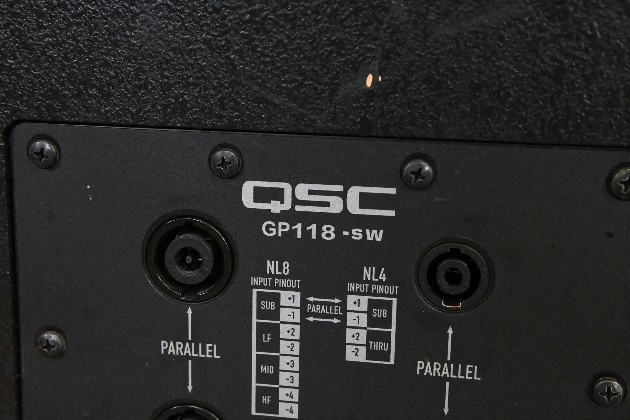 QSC GP118-SW 18" 850W Passive Subwoofer