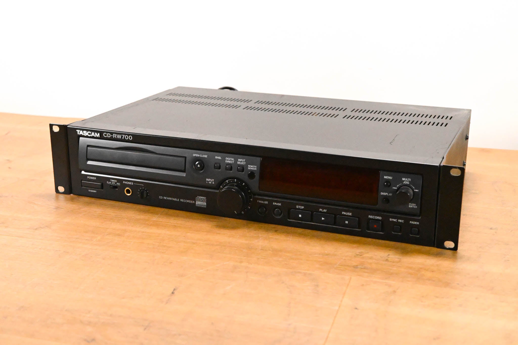 TASCAM CD-RW700 CD Rewritable Recorder