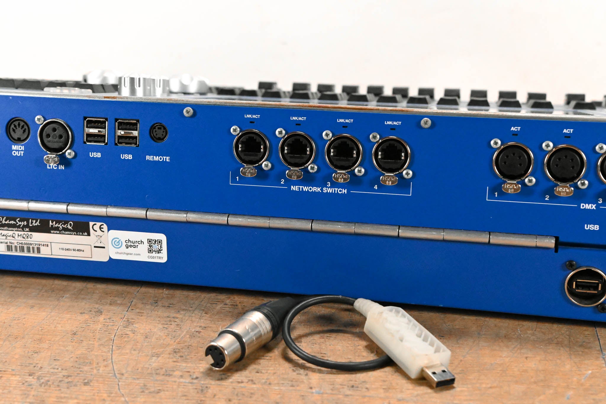 ChamSys MagicQ MQ80 48-Universe Compact Lighting Console (NO PSU)