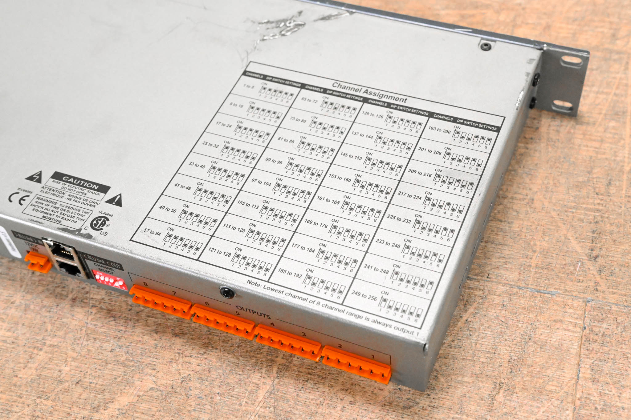 BSS London BLU-BOB2-M Break-Out Box Output Expander (NO POWER SUPPLY)