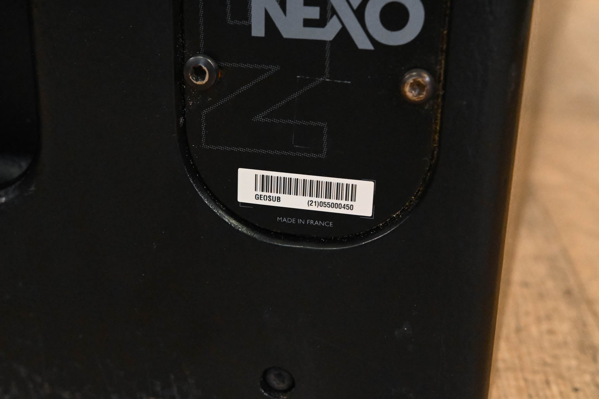 NEXO GEO SUB Cardioid Bass and Sub-Bass Module
