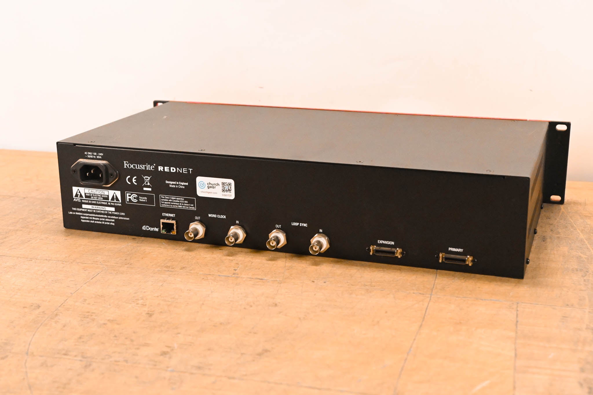 Focusrite RedNet 5 Pro Tools HD to Dante Network Bridge