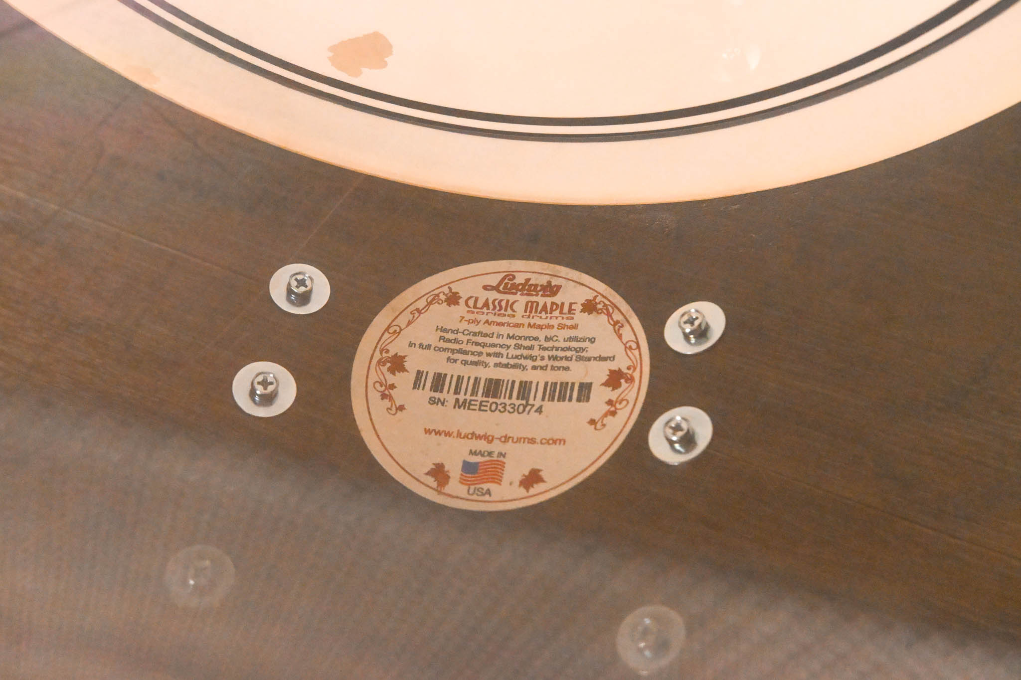 Ludwig Classic Maple 8x14" Snare Drum - Night Oak