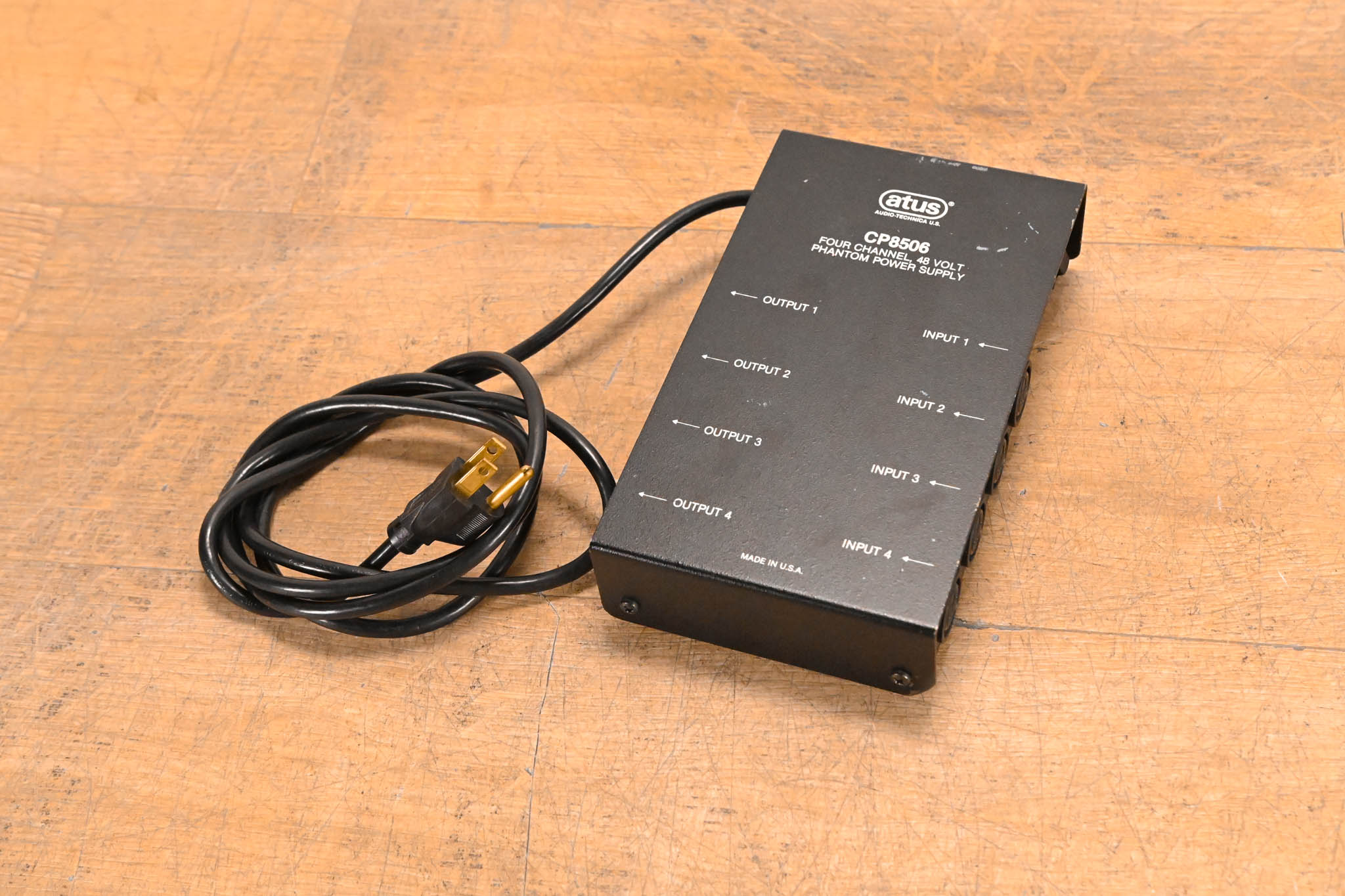 Audio-Technica CP8506 4-Channel 48V Phantom Power Supply