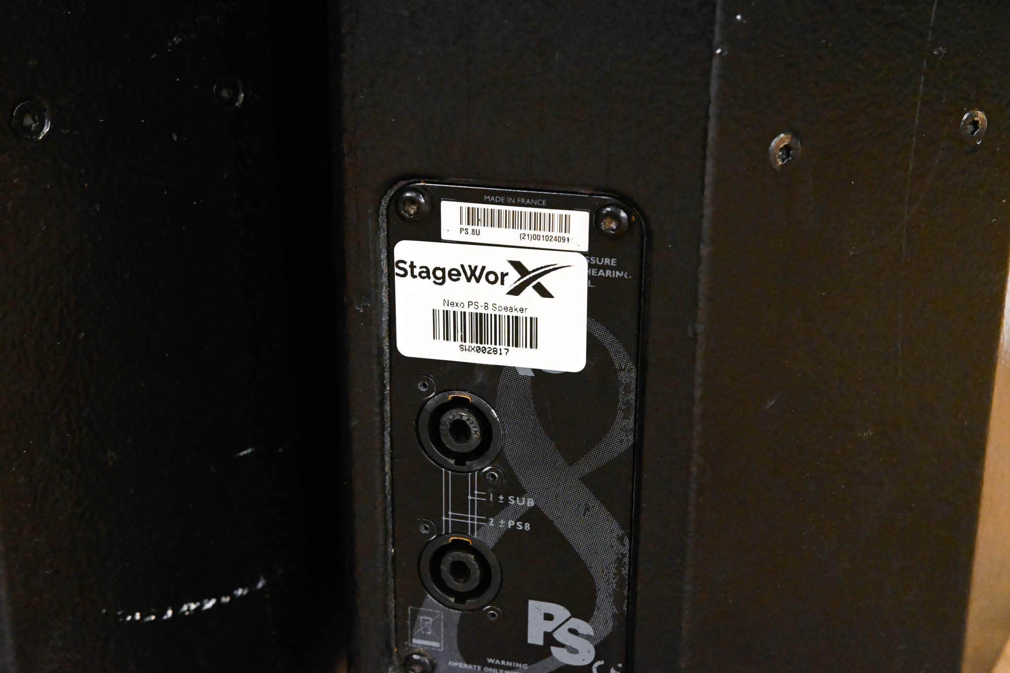 NEXO PS8 Two-Way Passive Loudspeaker (PAIR)