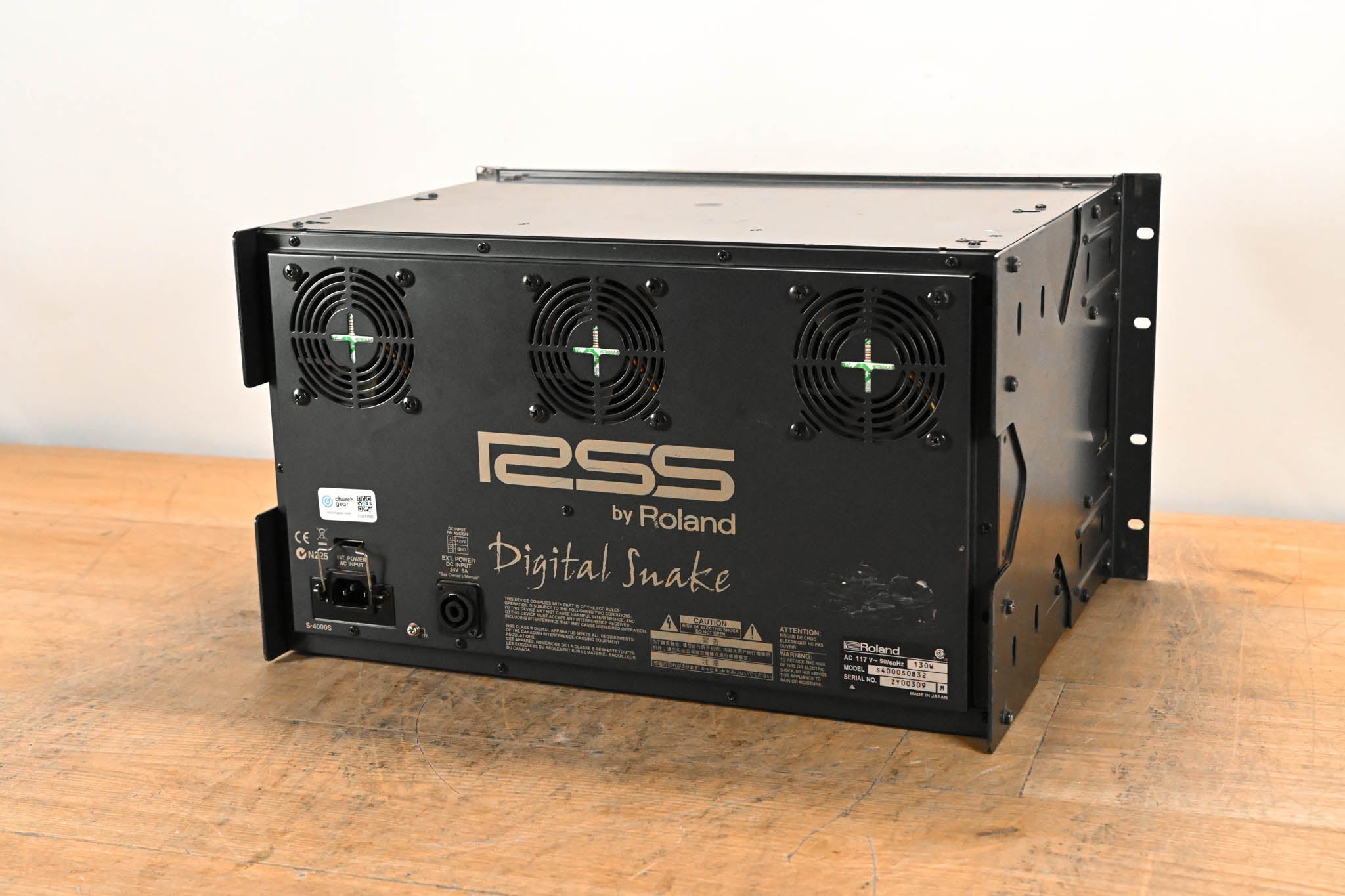 Roland S-4000S-3208 Digital Snake 32x12 Modular Stage Unit