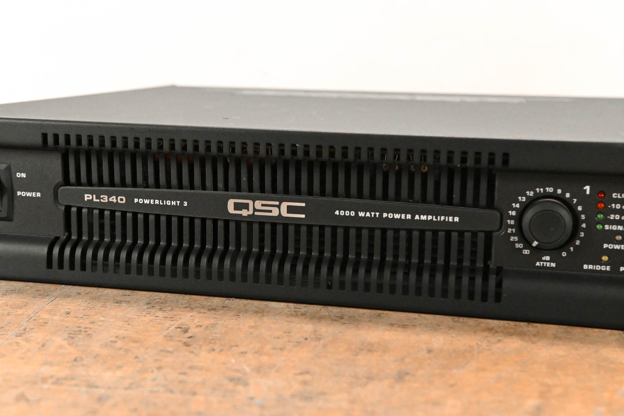 QSC PL340 Powerlight 3 Series 2-Channel Power Amplifier