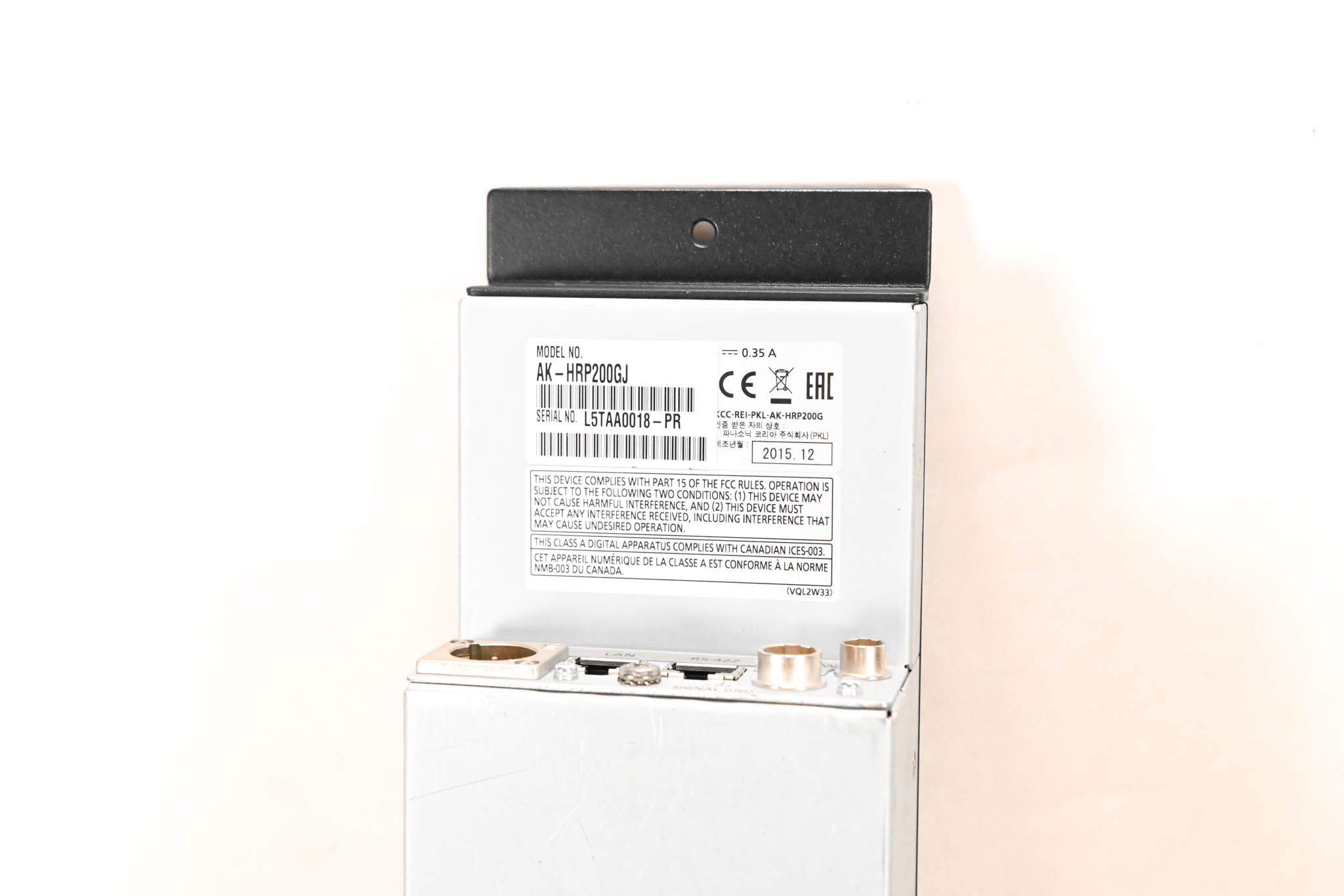 Panasonic AK-HRP200GJ Remote Operation Panel