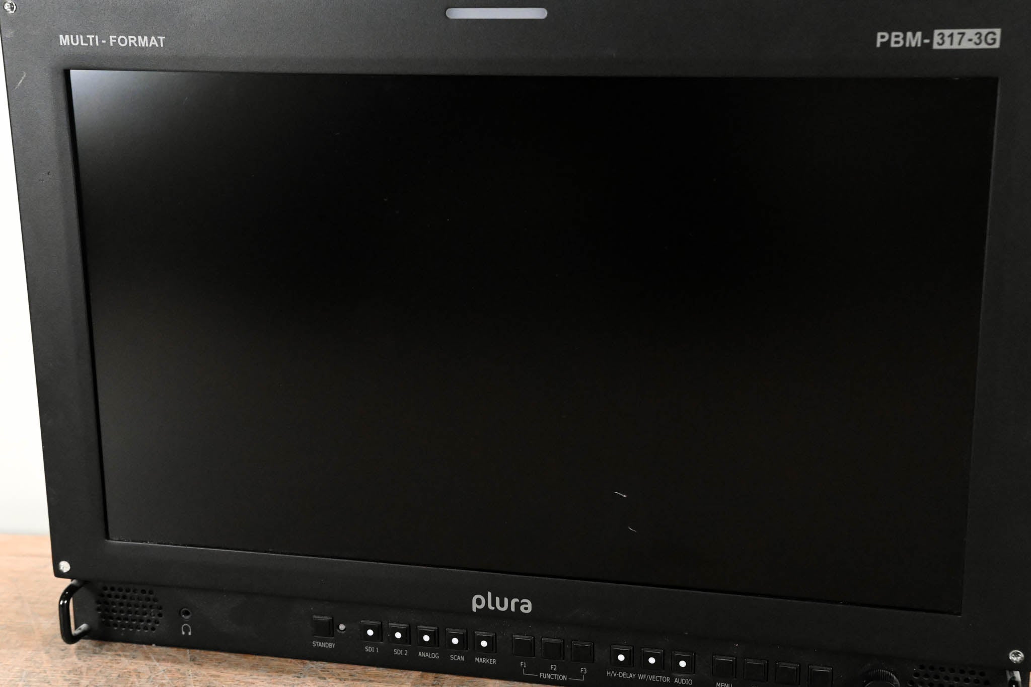 Plura PBM-317-3G Rack-Mountable 17-Inch 3G HD LCD Broadcast Monitor