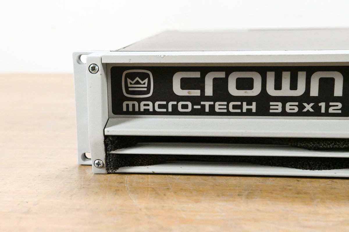 Crown Macro-Tech 36x12 2-Channel Power Amplifier