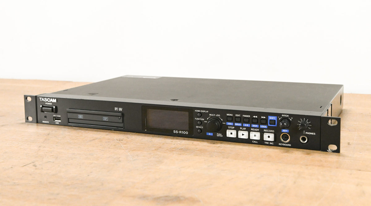 TASCAM SS-R100 Solid State Digital Audio Recorder
