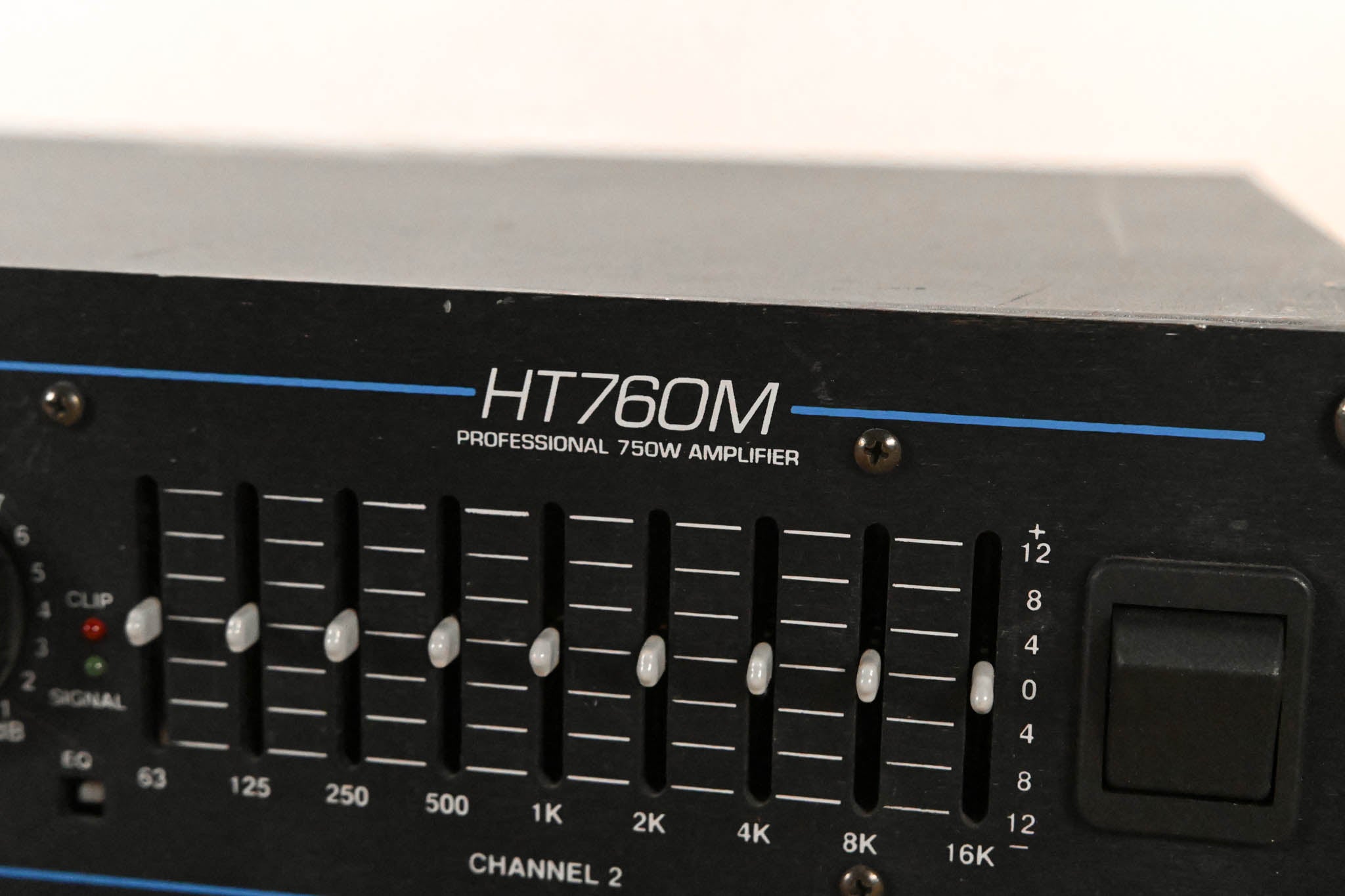 Carvin HT760M 2-Channel 750W Power Amplifier with EQ