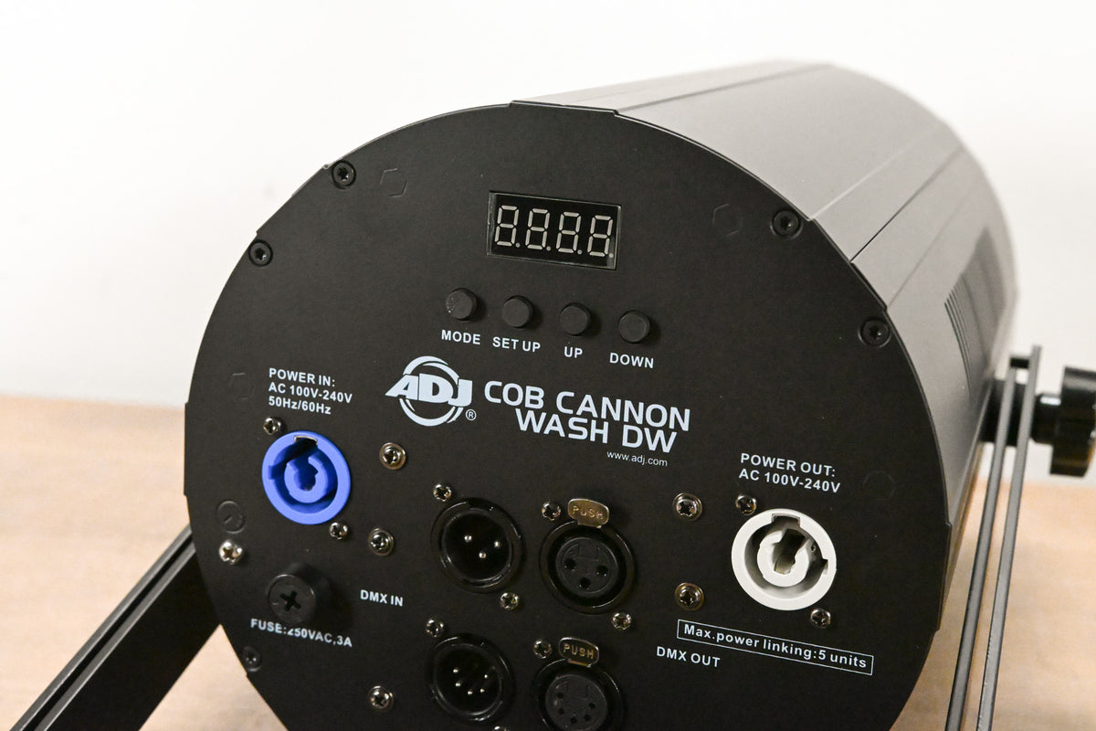 American DJ COB Cannon Wash DW 150W Warm/Cool White LED Wash Light