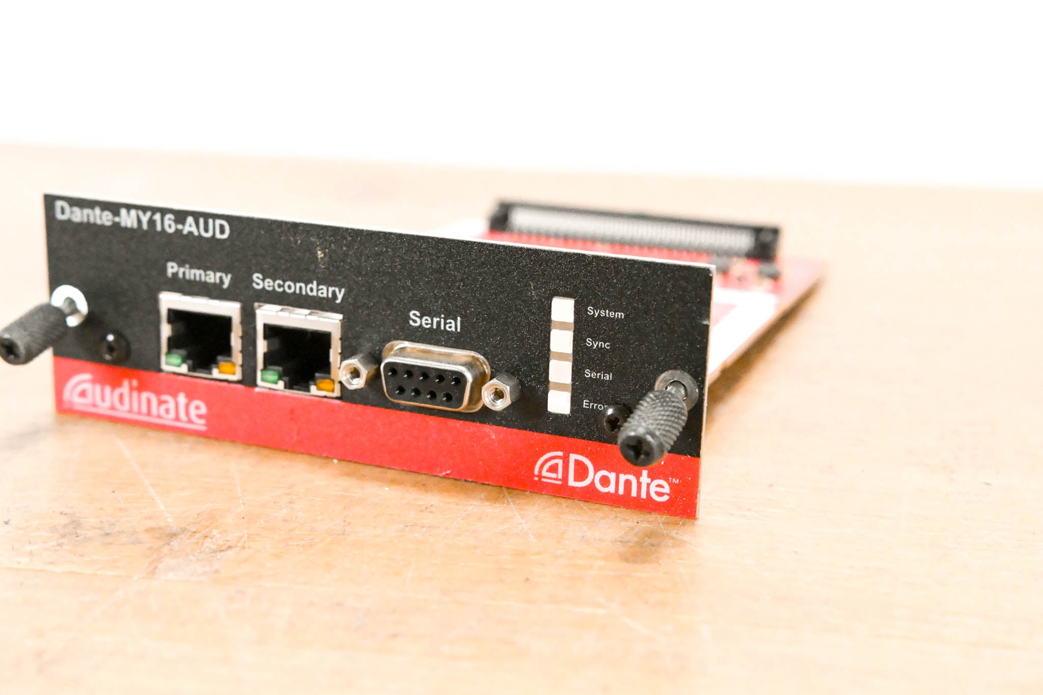 Audinate Dante-MY16-AUD 16-Channel Dante Network I/O Card CG013QD
