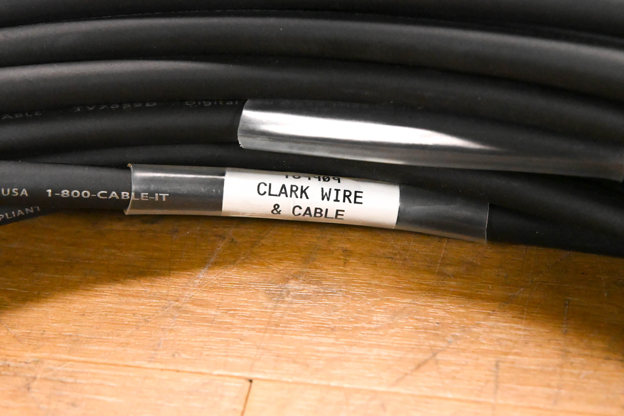 Clark Wire & Cable TV7559D RG59 Triax Broadcast Camera Cable - 75'
