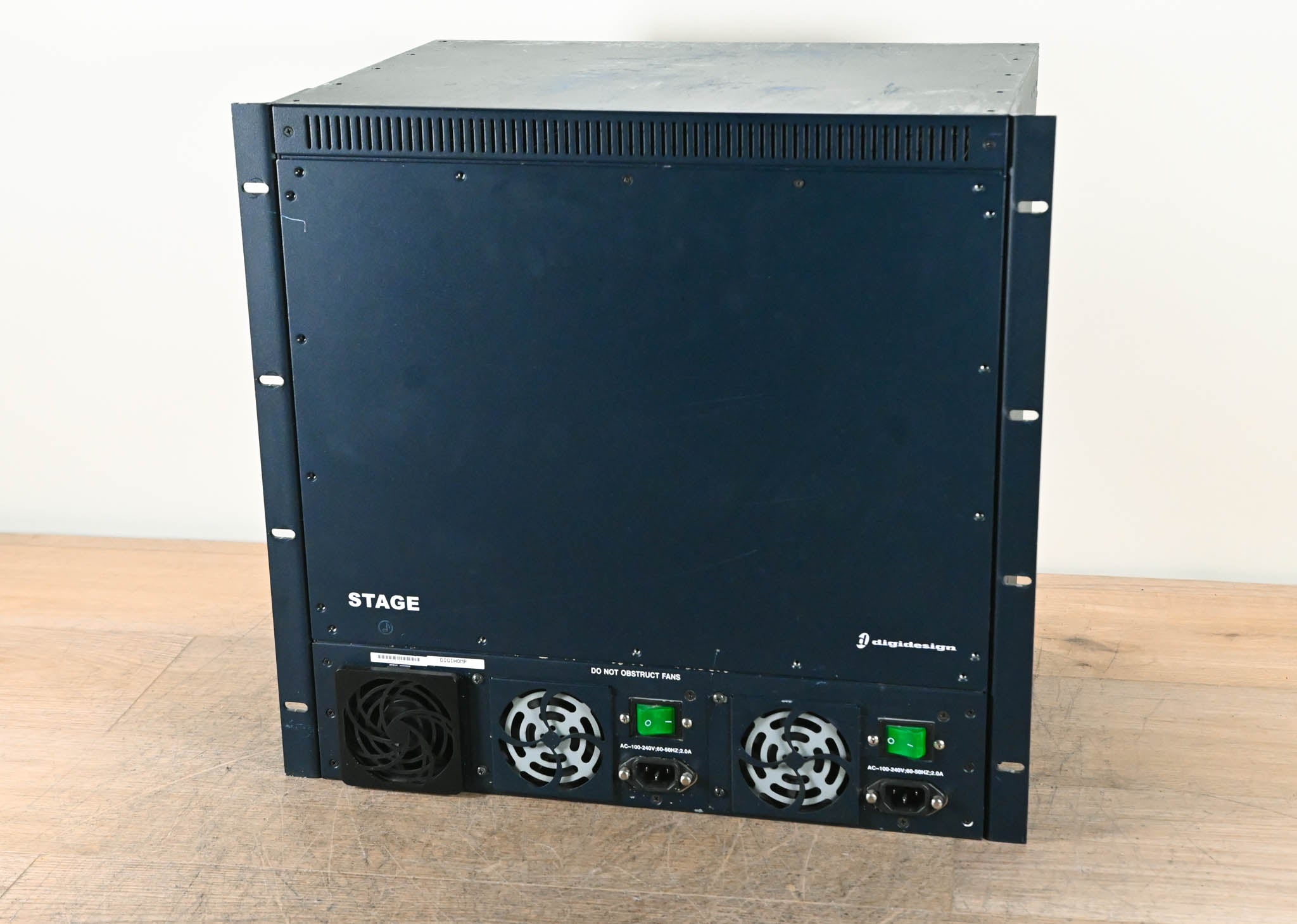 Stage Pin Rack Panel Digidesign VENUE Stage Rack -24-in, with A-Net Card CG01B6S