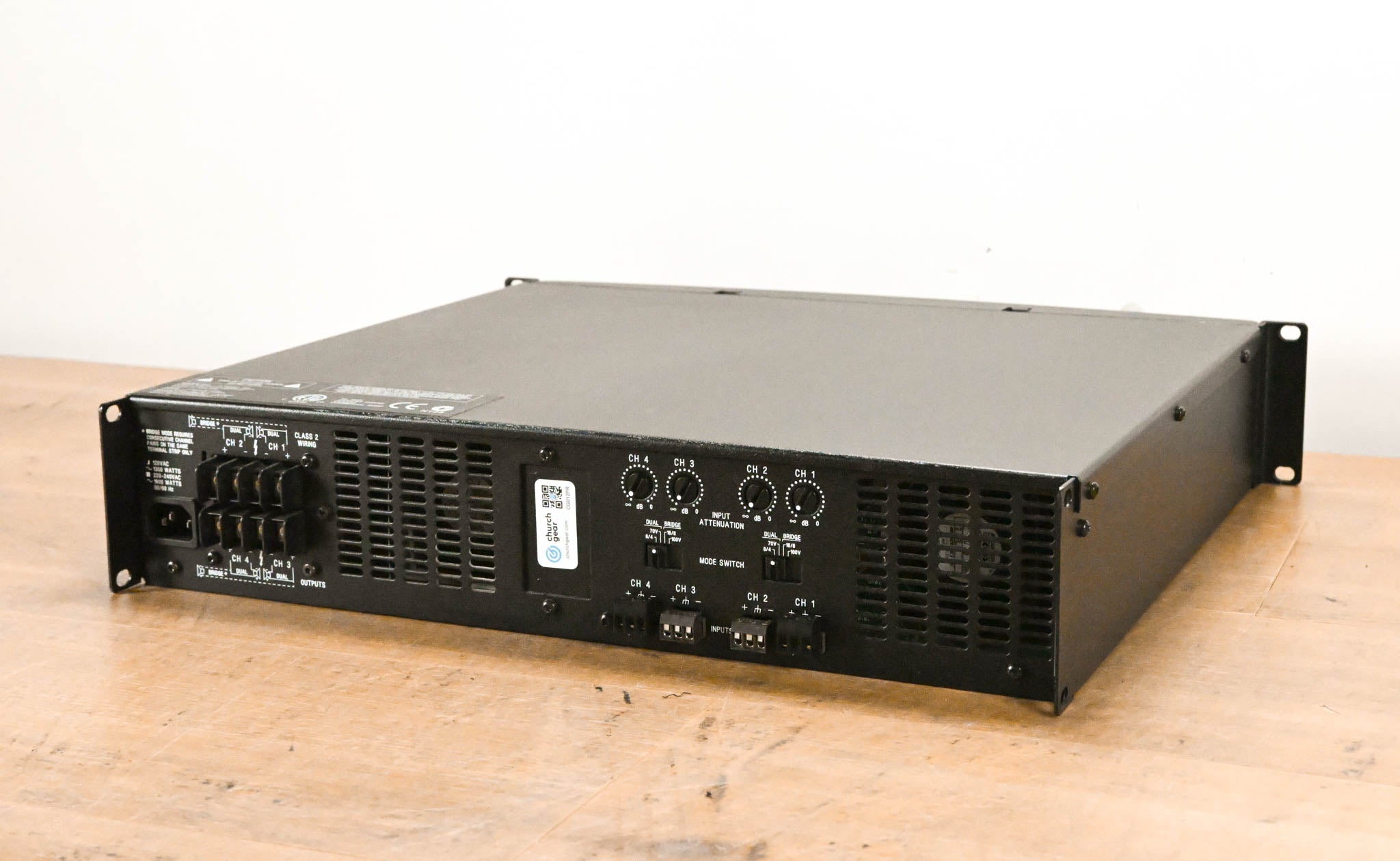 Crown CTs 4200 Four-Channel, 260W Power Amplifier