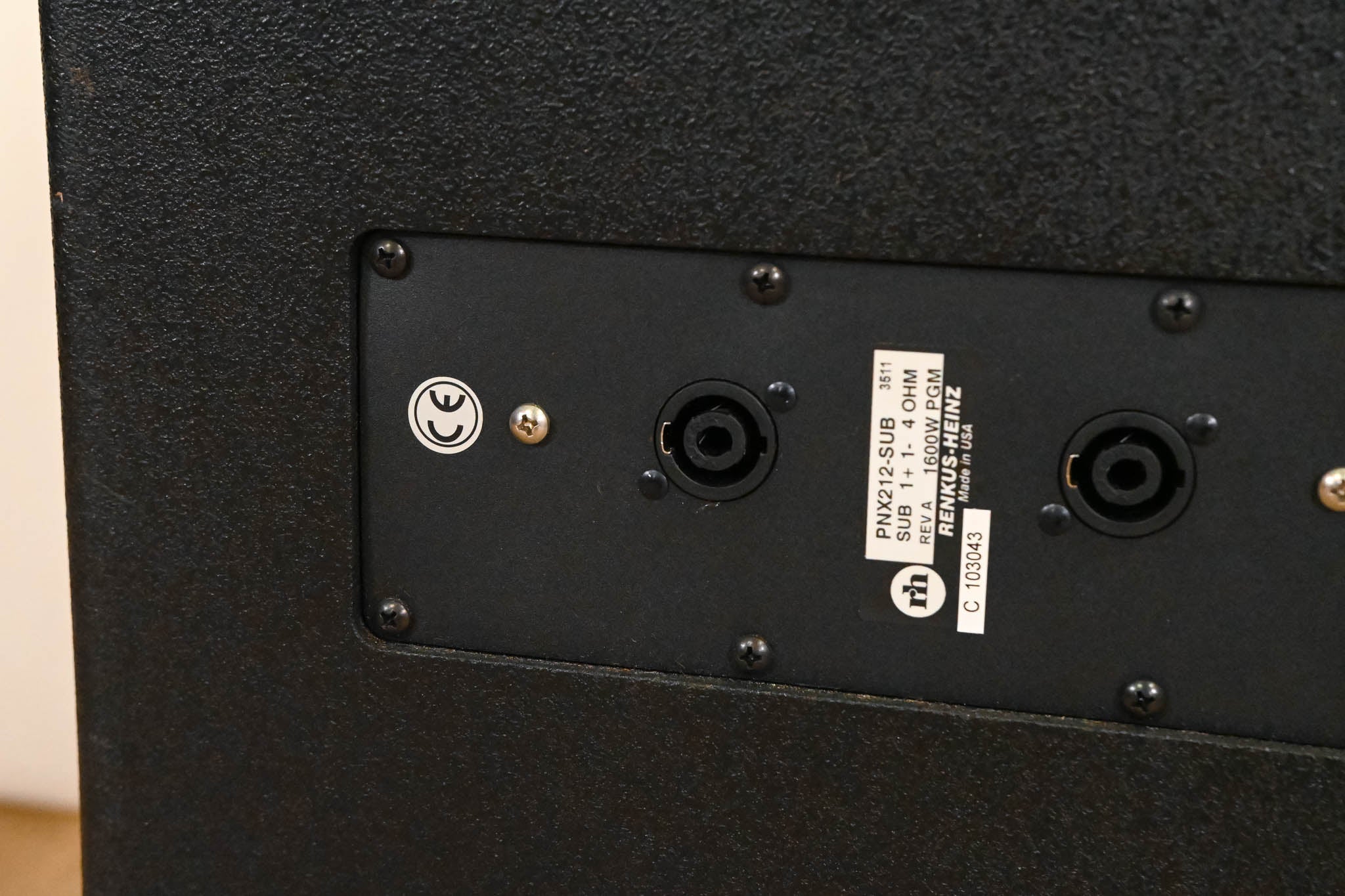 Renkus Heinz PNX212-SUB Dual 12" Passive Subwoofer