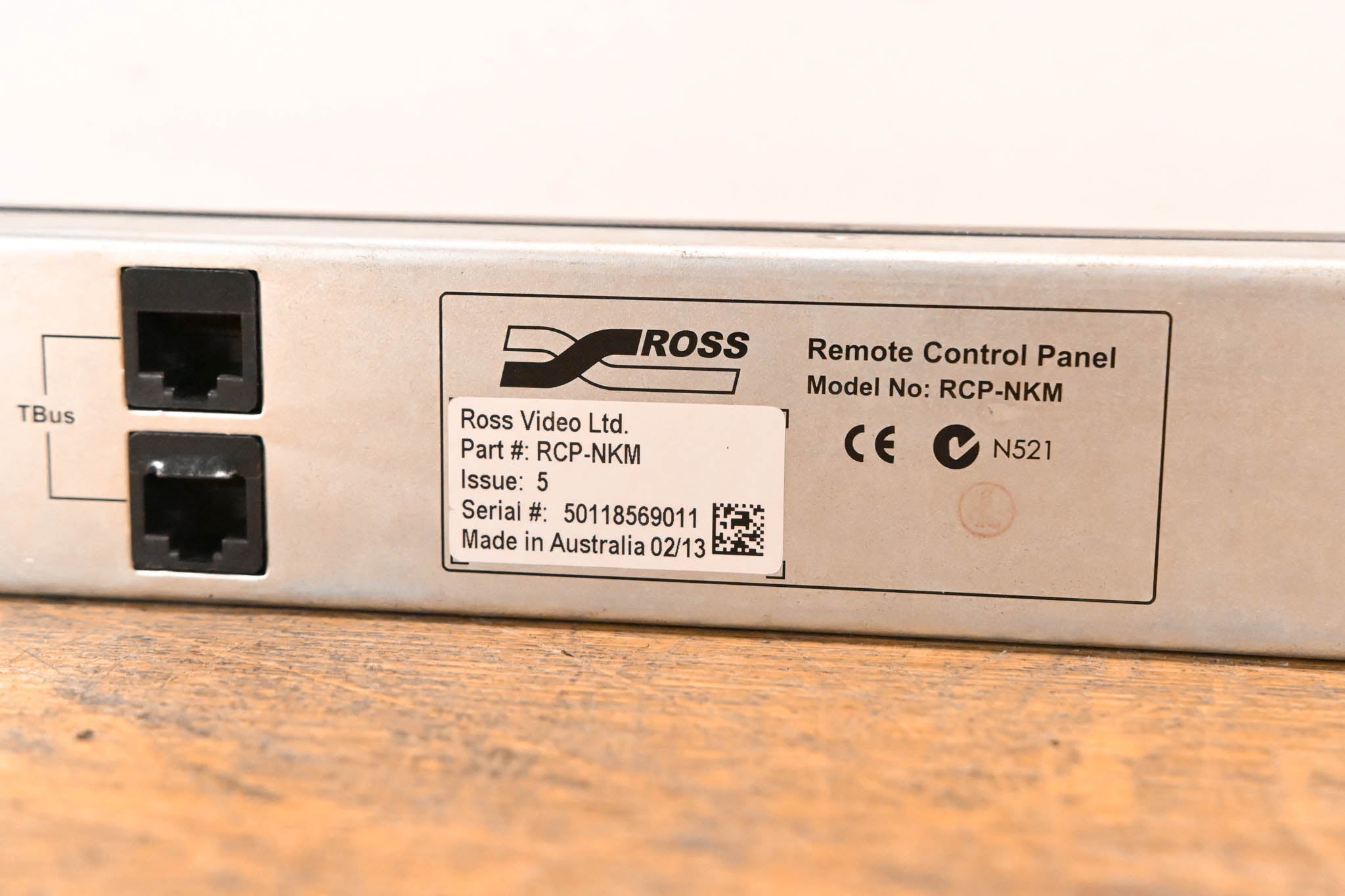 Ross RCP-NKM 1RU Remote Control Panel (NO POWER SUPPLY)