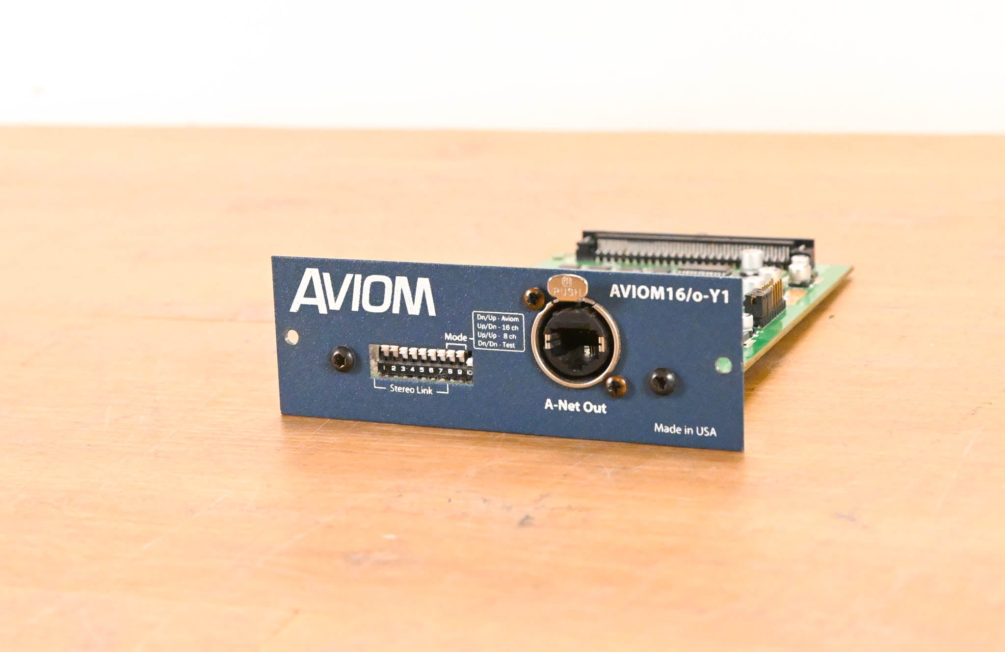 Aviom 16/o-Y1 A-Net Card for Yamaha Digital Products