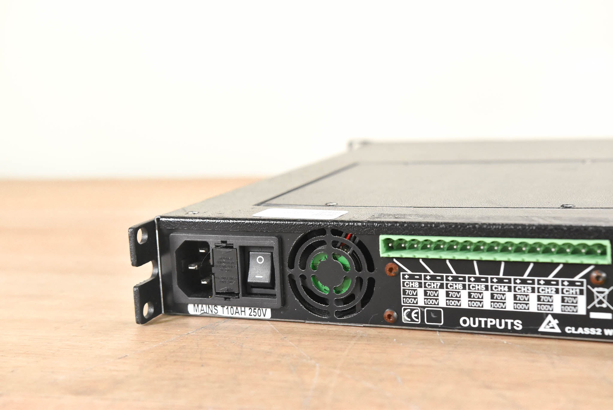 Powersoft Ottocanali 1204 DSP+ETH 8-Channel Power Amplifier