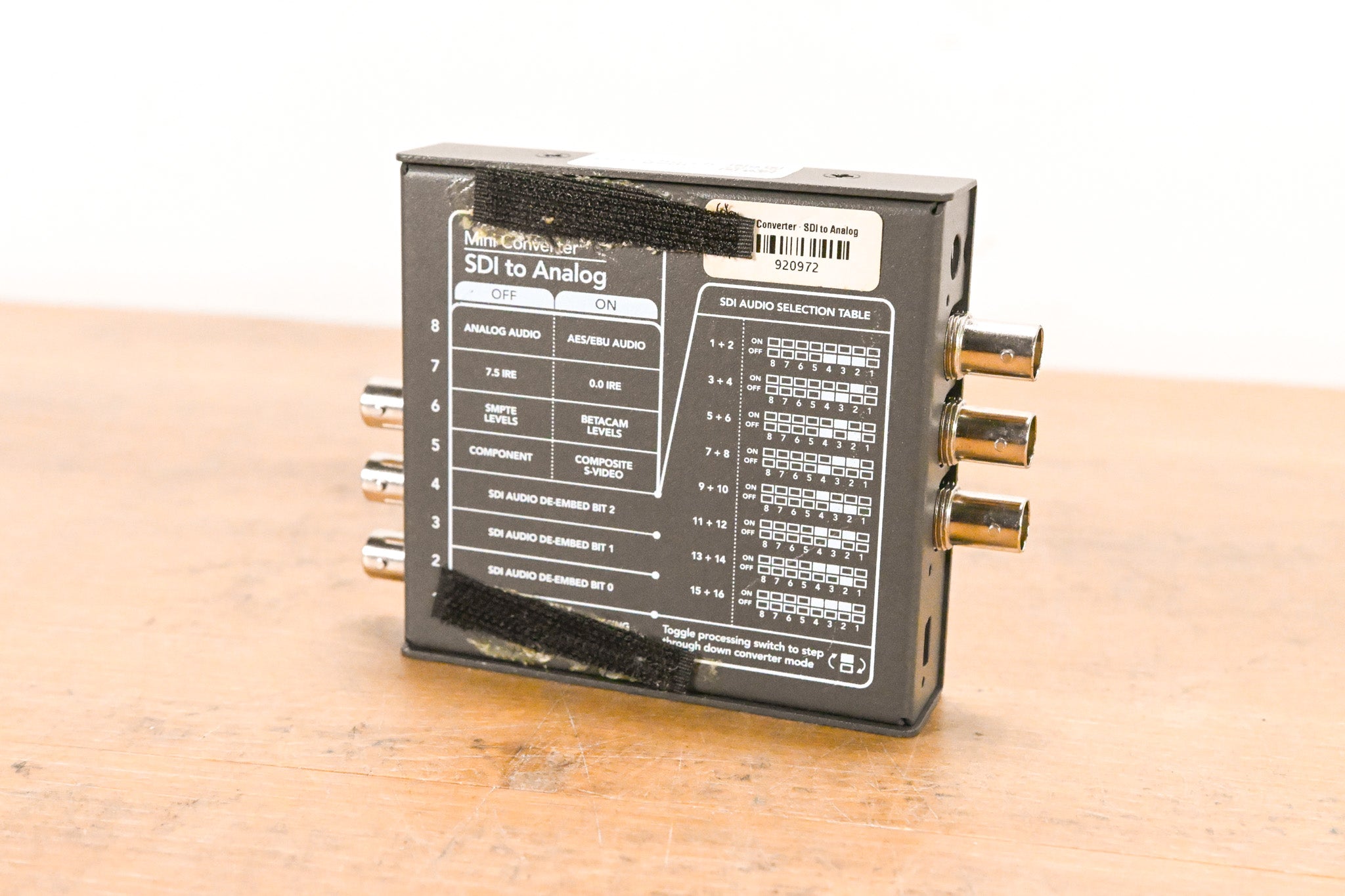 Blackmagic Design Mini Converter SDI to Analog (NO POWER SUPPLY)