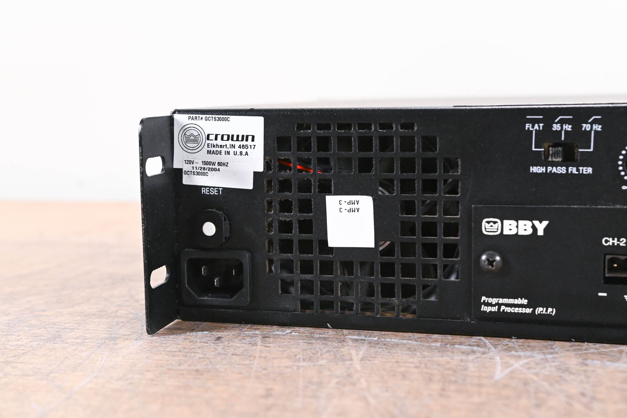 Crown CTs 3000 2-Channel Power Amplifier