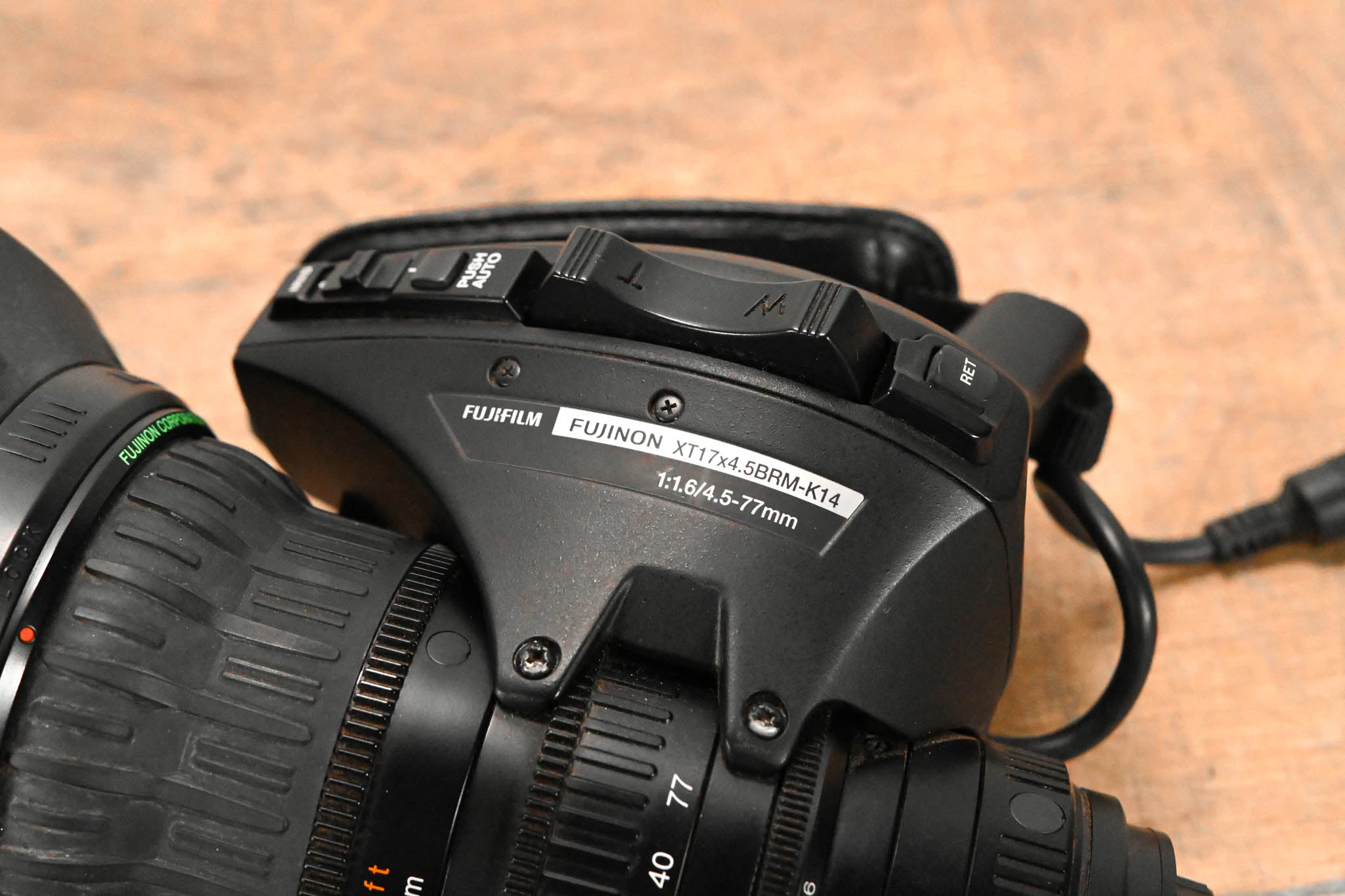 Fujinon XT17x4.5BRM-K14 HD ENG Zoom Lens - 1:1.6/4.5-77mm