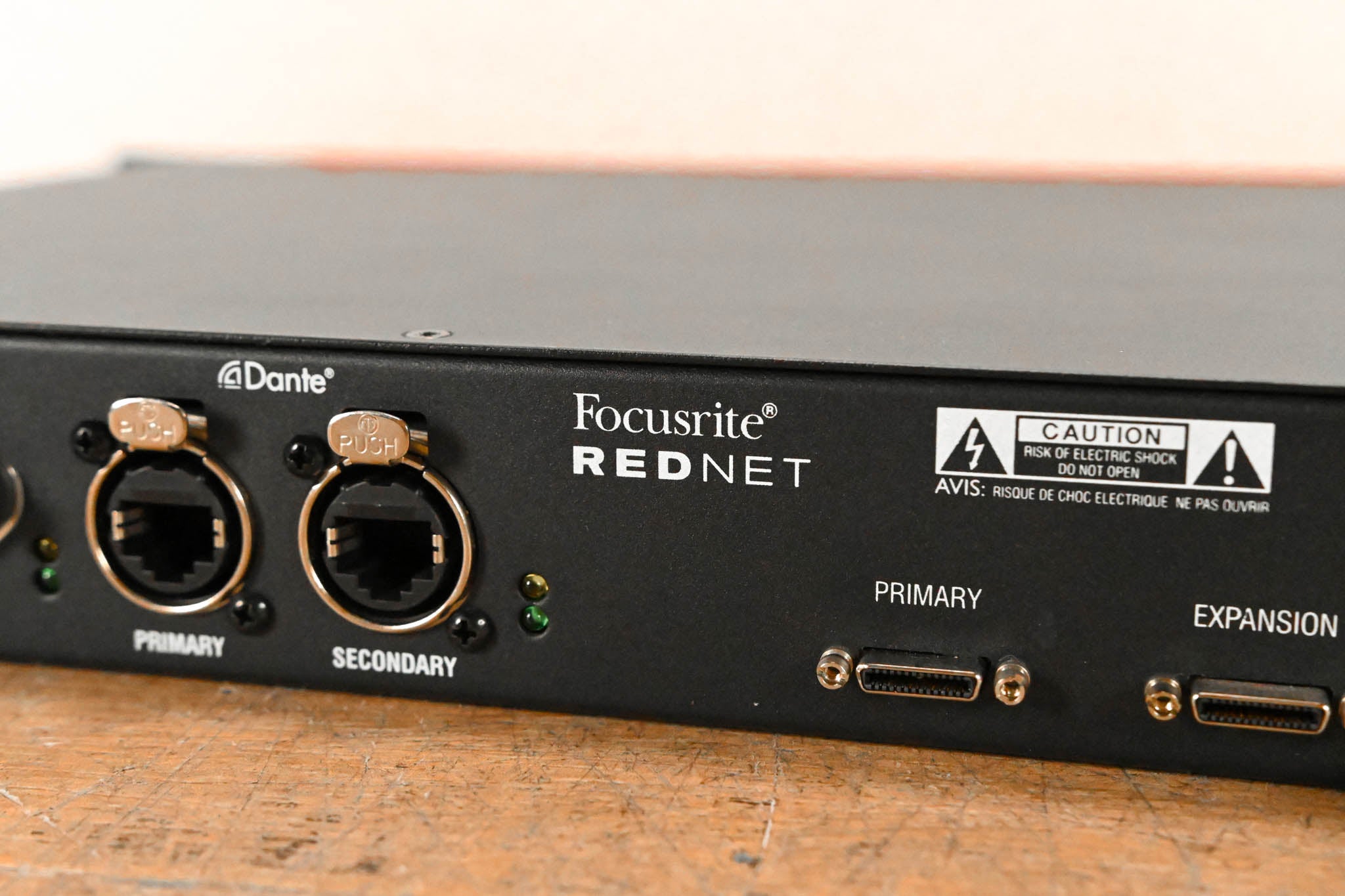 Focusrite RedNet HD32R 32 x 32 Dante Network Digital I/O HD Bridge