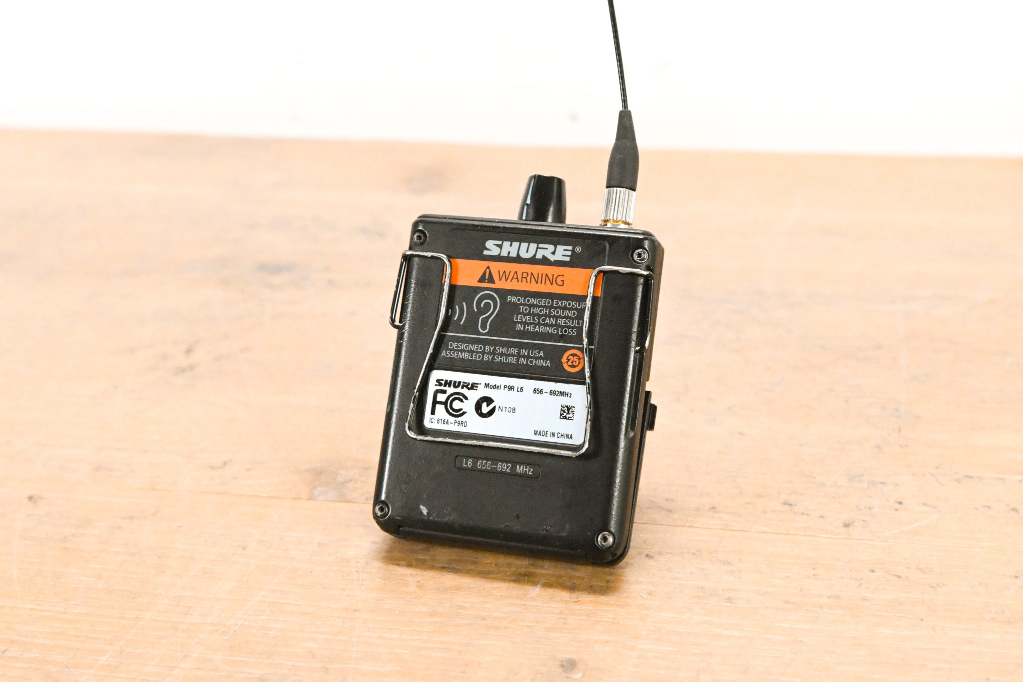 Shure PSM 900 Wireless IEM System L6 Band: 656-692 MHz (NO POWER SUPPLY)