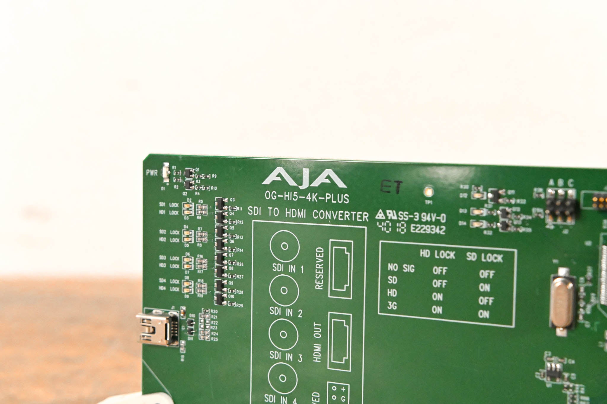 AJA OG-HI5-4K-PLUS openGear SDI to HDMI Converter