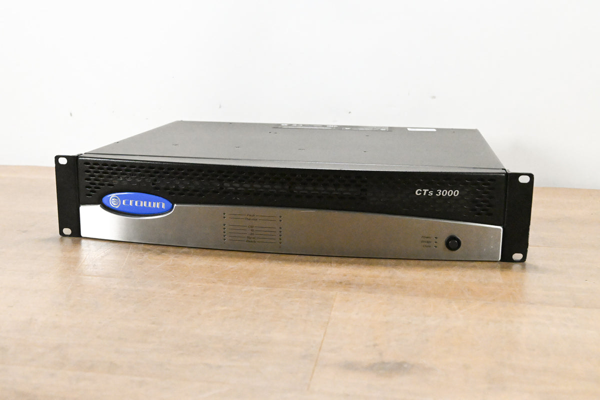 Crown CTs 3000 Two-Channel 1500W Power Amplifier
