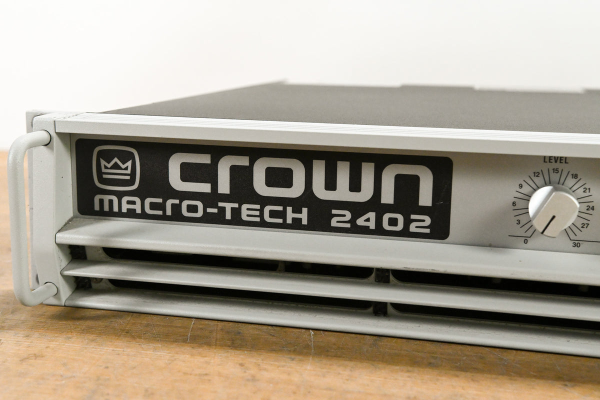 Crown Macro-Tech 2402 2-Channel Power Amplifier