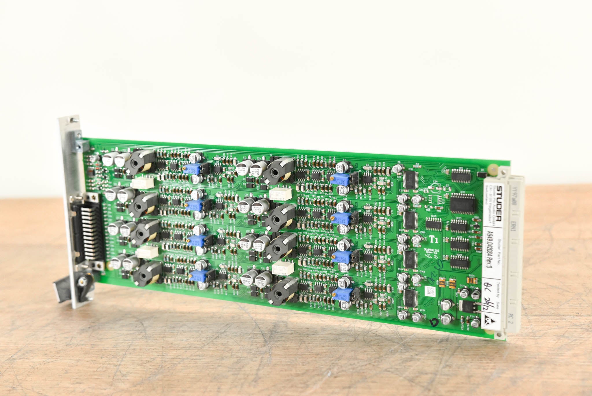 Studer 8-Channel Analog Line Out Card for D21m & D23m Modular I/O System