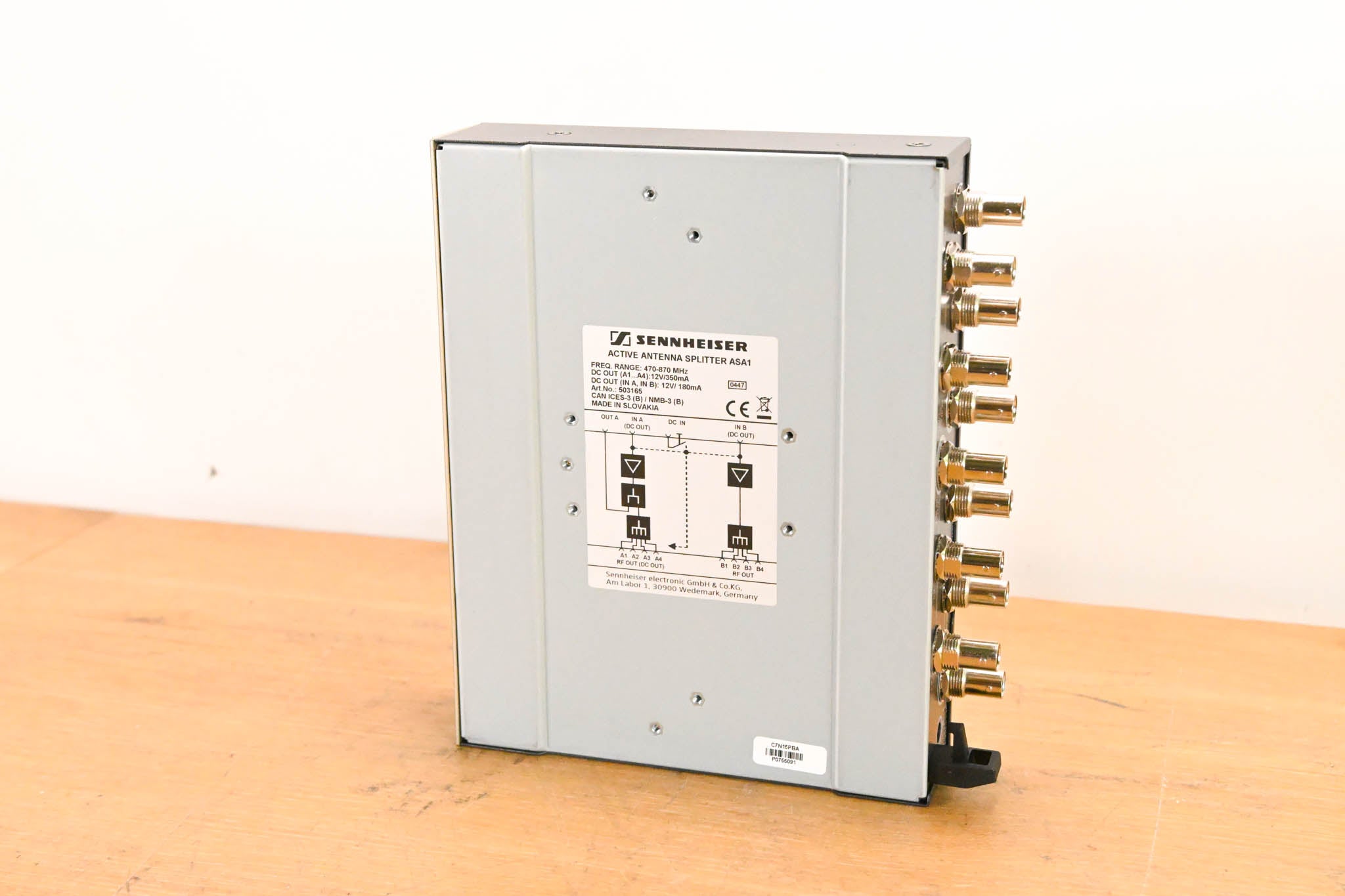 Sennheiser ASA 1 Active Antenna Splitter - 470-870 MHz (NO POWER SUPPLY)