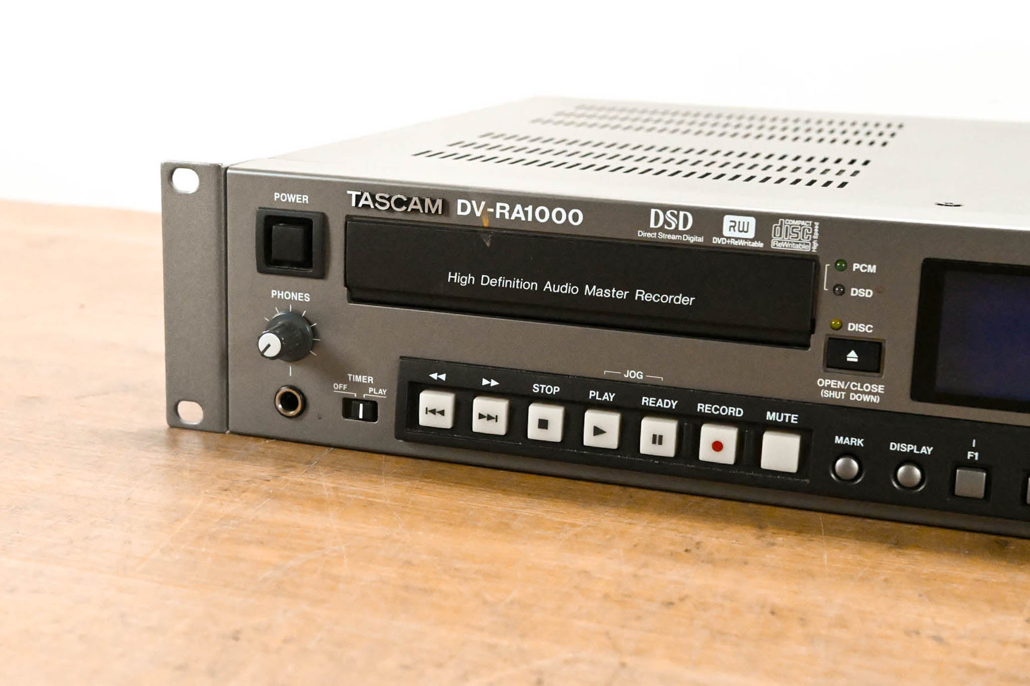 TASCAM DV-RA1000 High-Resolution DVD Master Recorder