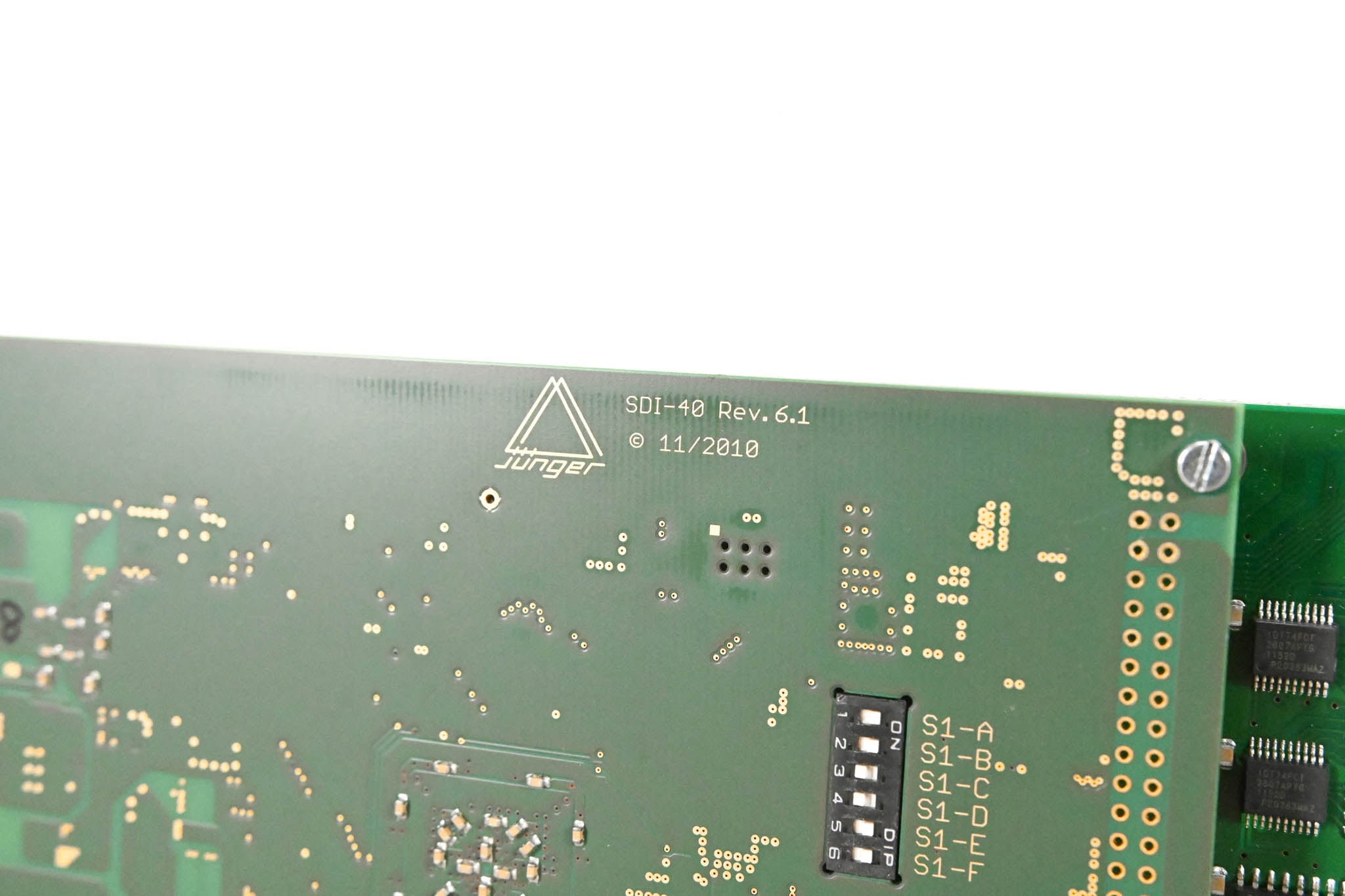 Studer 8-Channel SDI I/O Card for D21m Modular I/O System