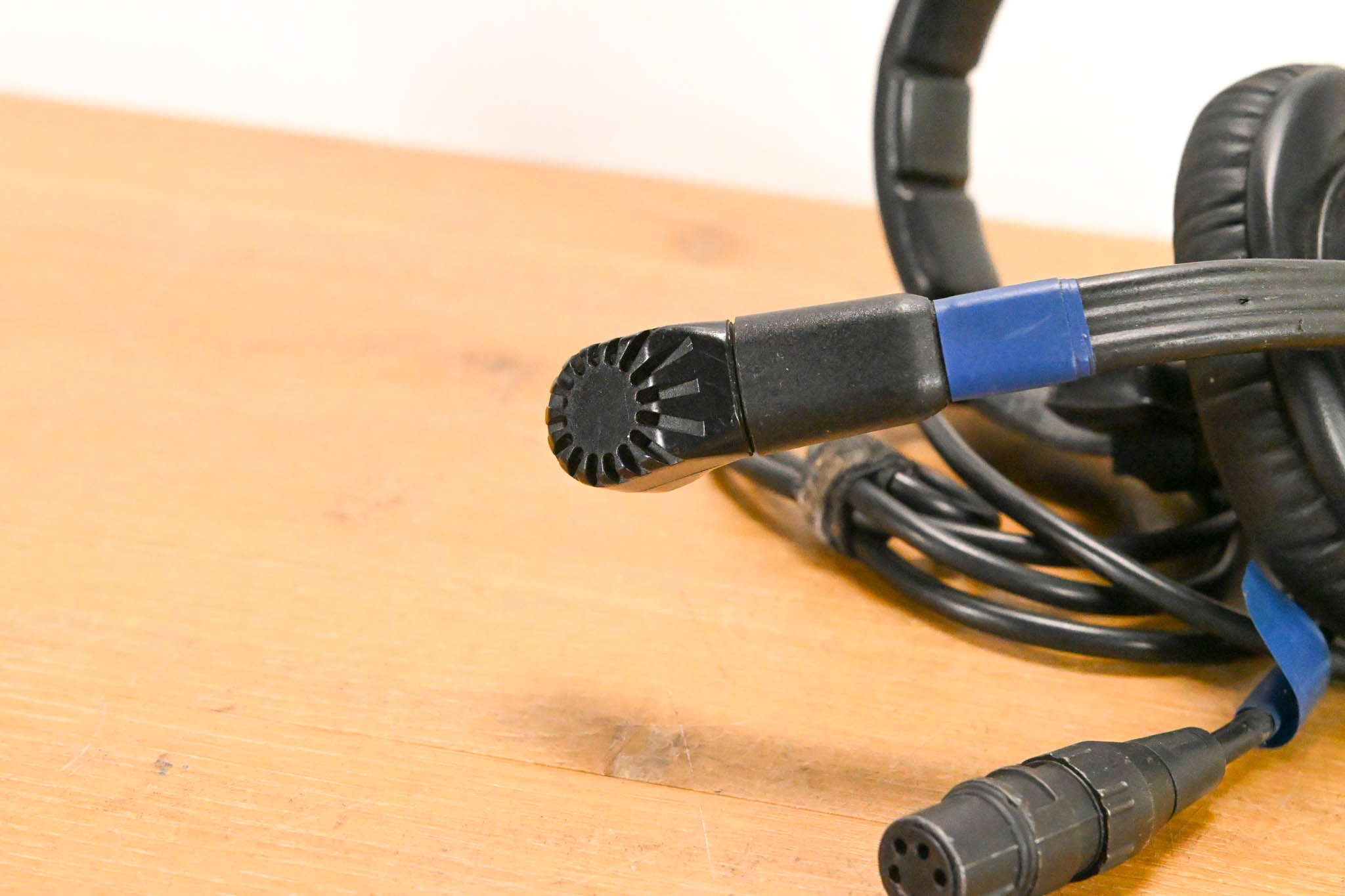 Clear-Com Single Muff Intercom Headset with 4-Pin Female XLR Connector