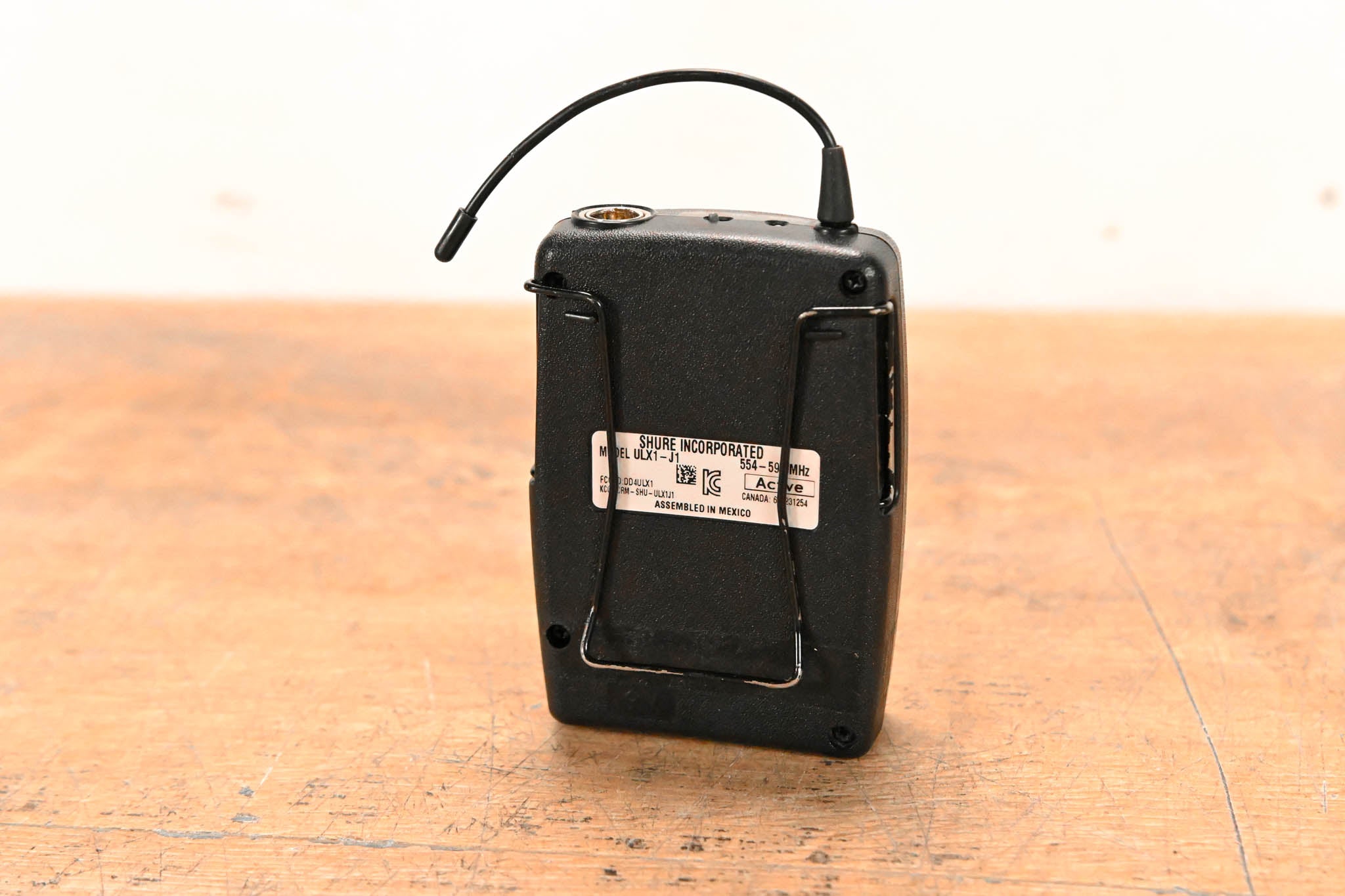 Shure ULX1-J1 Wireless Bodypack Transmitter - J1 Band: 554-590 MHz