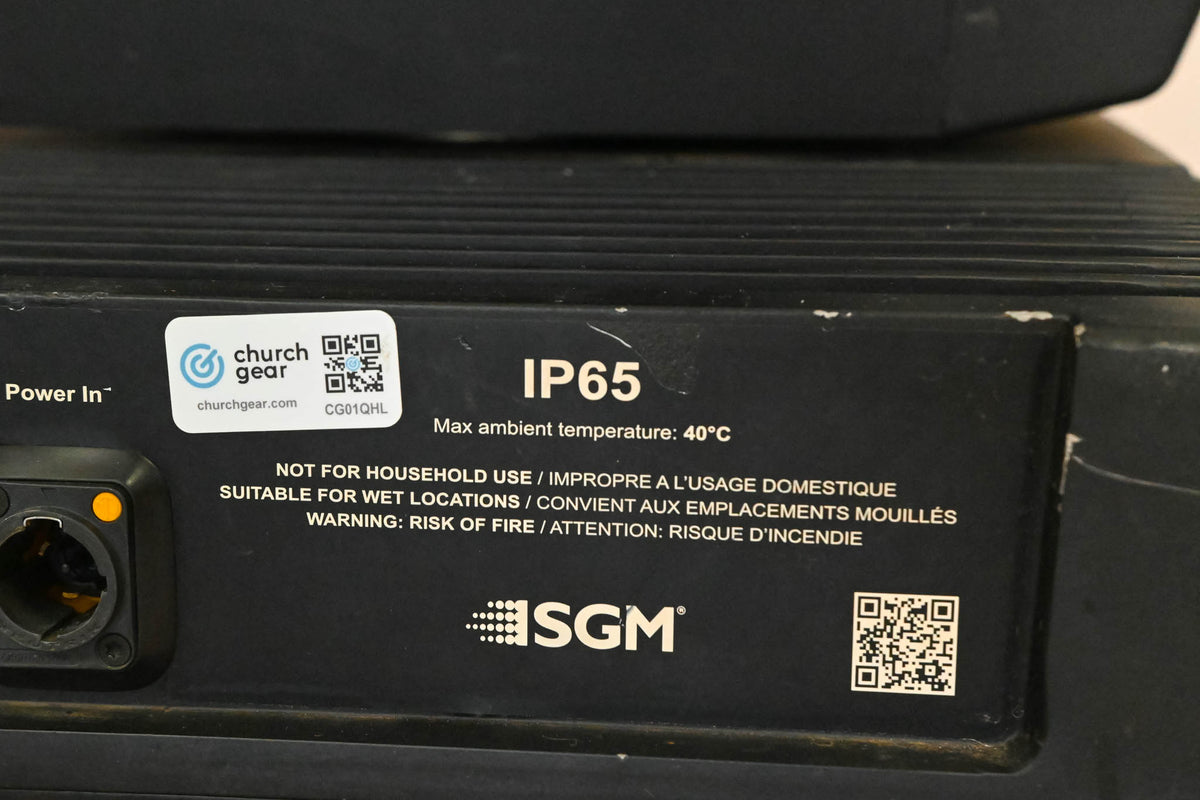 SGM GSPOT IP65 Waterproof RGB LED Moving Head Light
