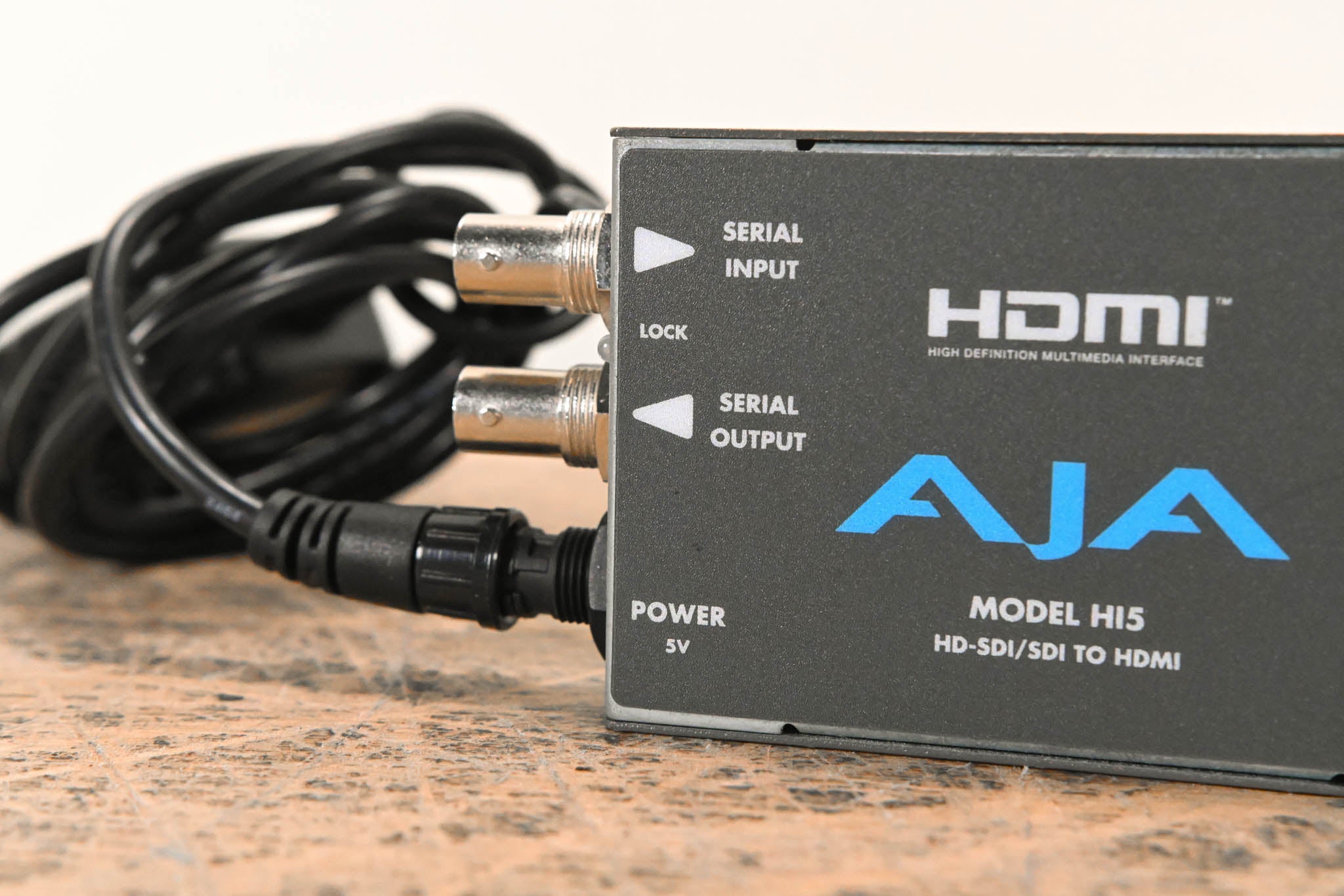 AJA HI5 HD/SD-SDI to HDMI Video and Audio Converter