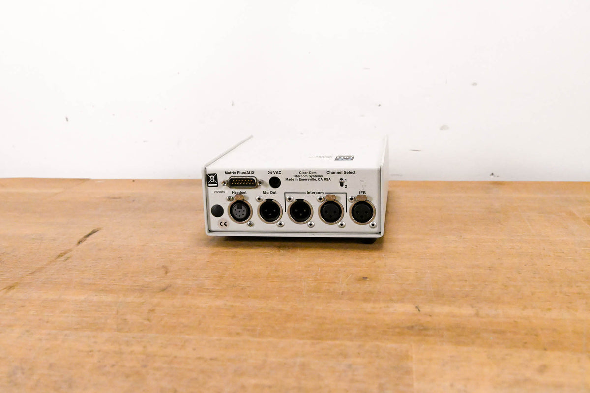 Clear-Com AB-100 On-Air Announcer’s Console (NO POWER SUPPLY)