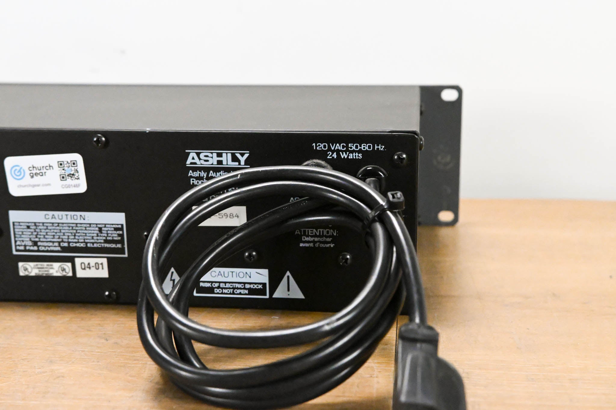 Ashly GQX-3101 31-Band 1/3 Octave Graphic Equalizer