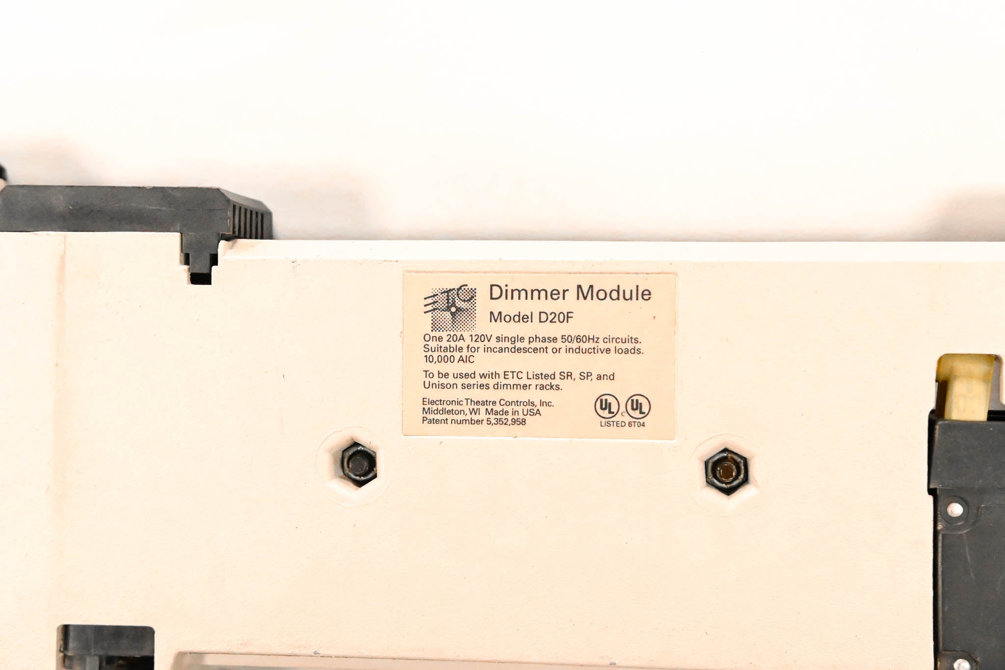 ETC D20F Single 20A Fluorescent Dimmer Module (Pack of 4)