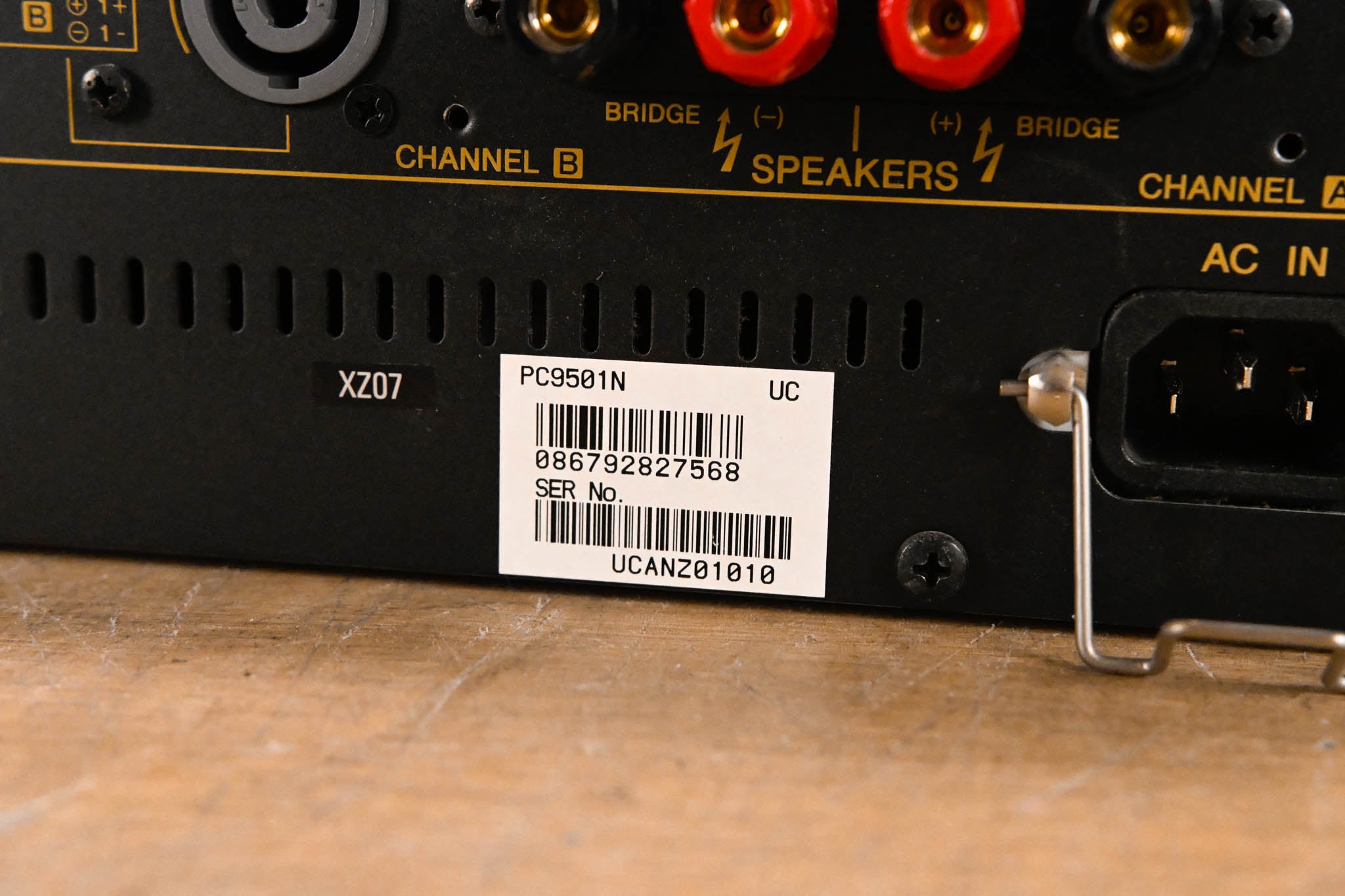 Yamaha PC9501N Two-Channel Power Amplifier