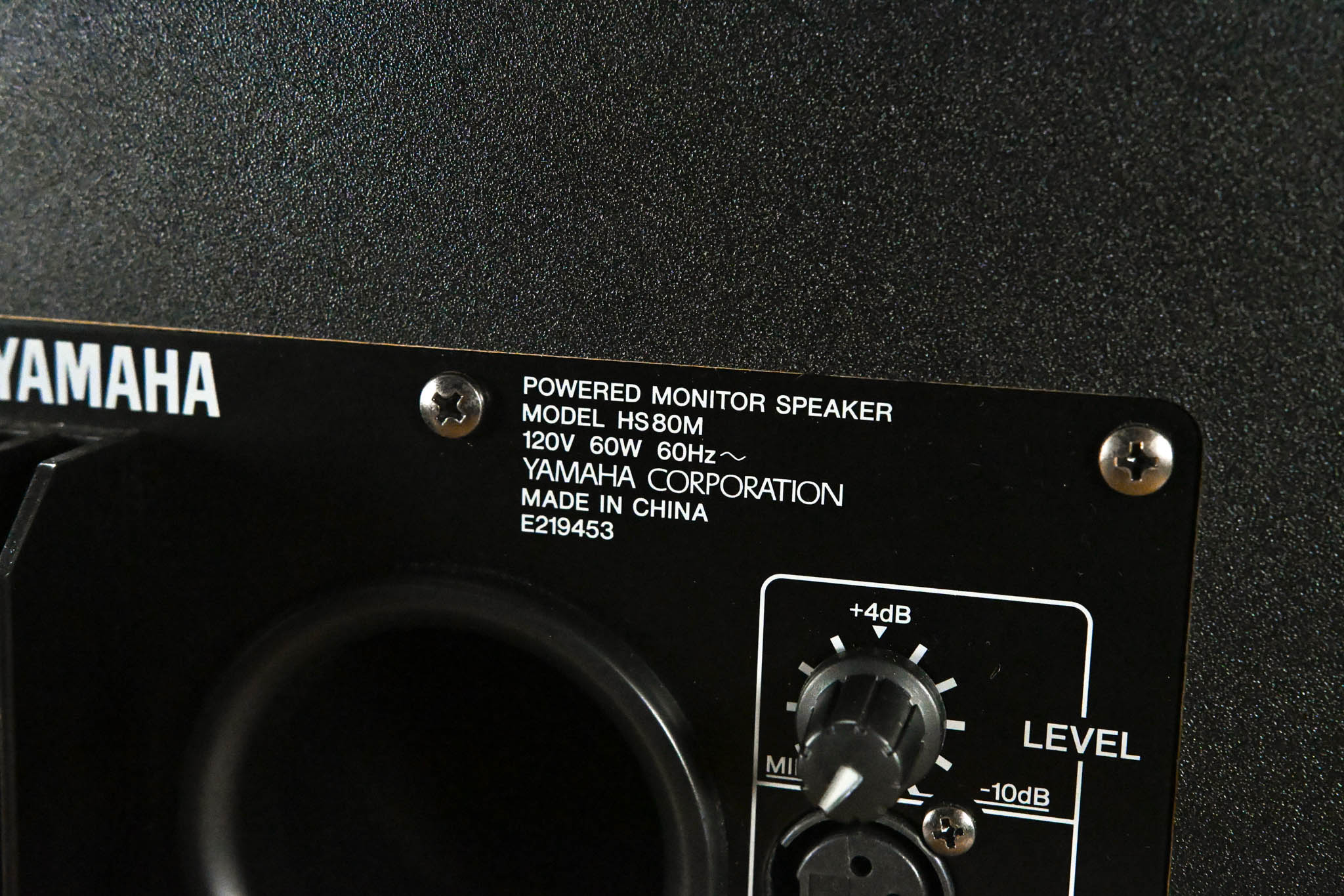 Yamaha HS80M Powered Studio Monitor Speaker (PAIR)